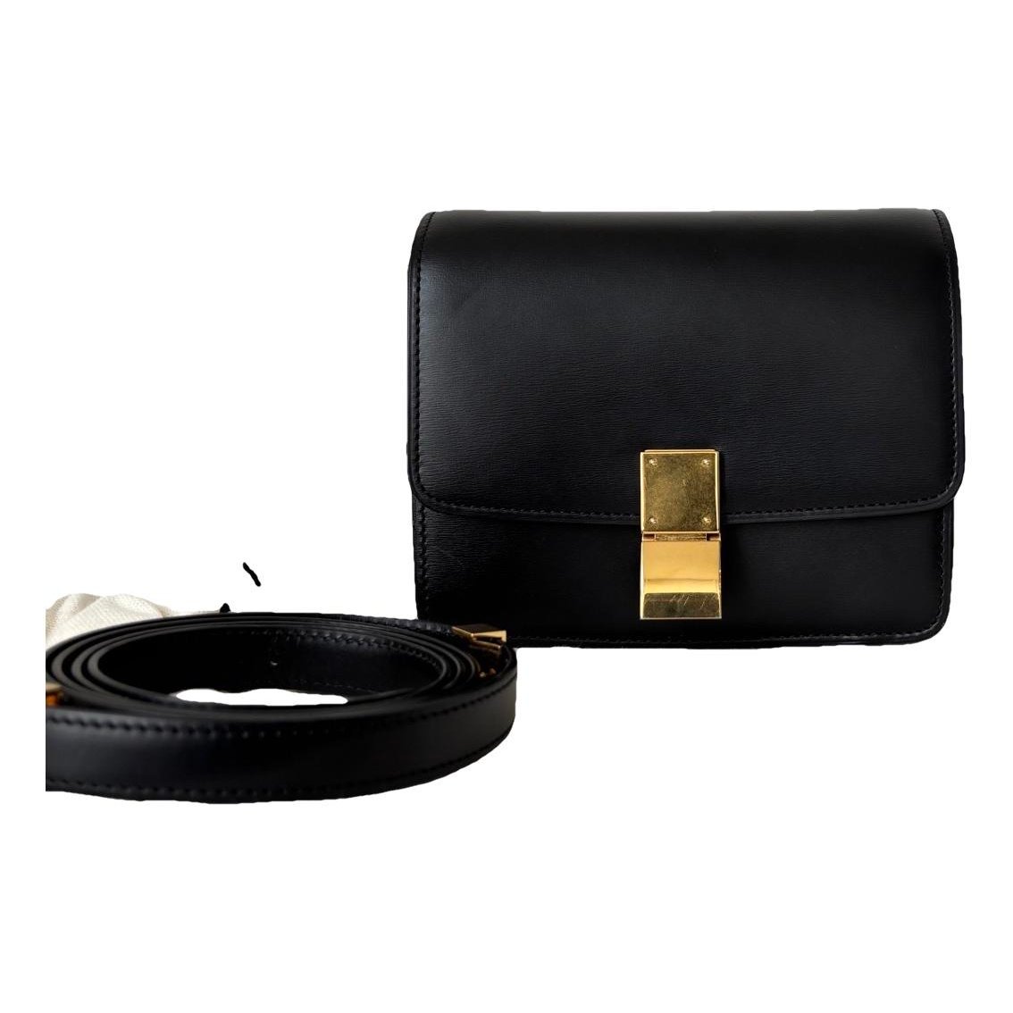 Classic leather handbag