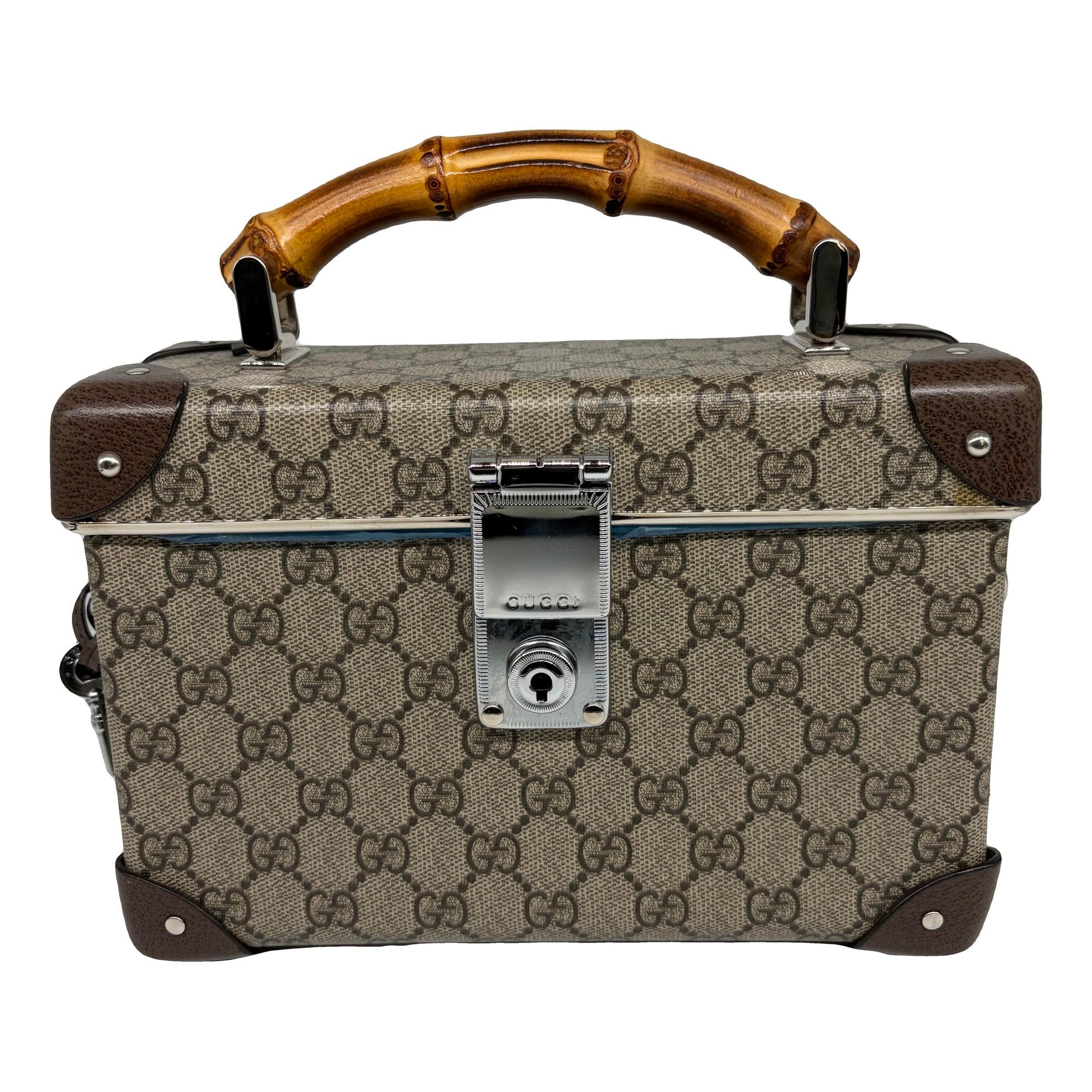 Globe-Trotter leather handbag