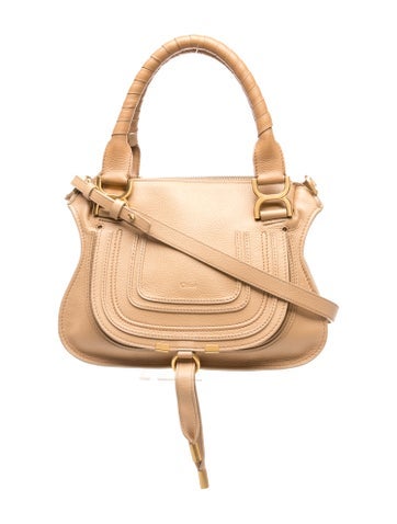 Leather Marcie Shoulder Bag Small