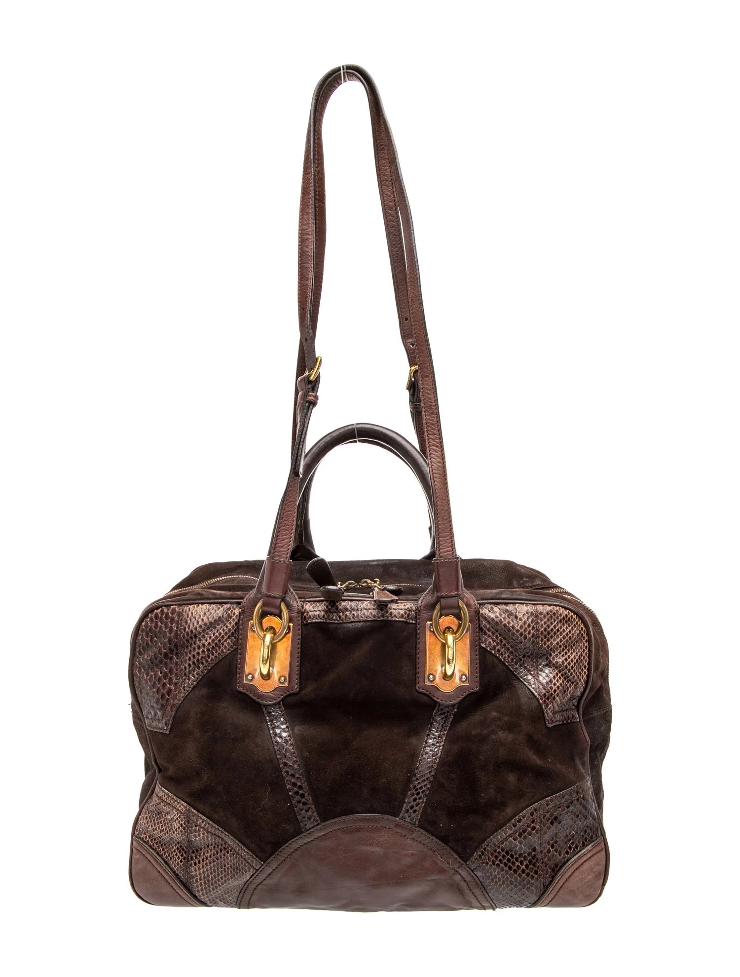 Leather Top Handle Bag