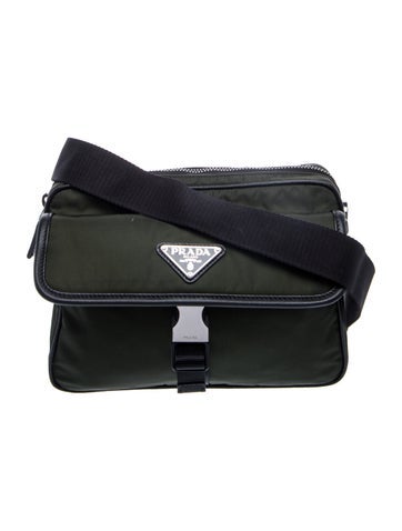 Saffiano Leather Re-Nylon and Saffiano Leather