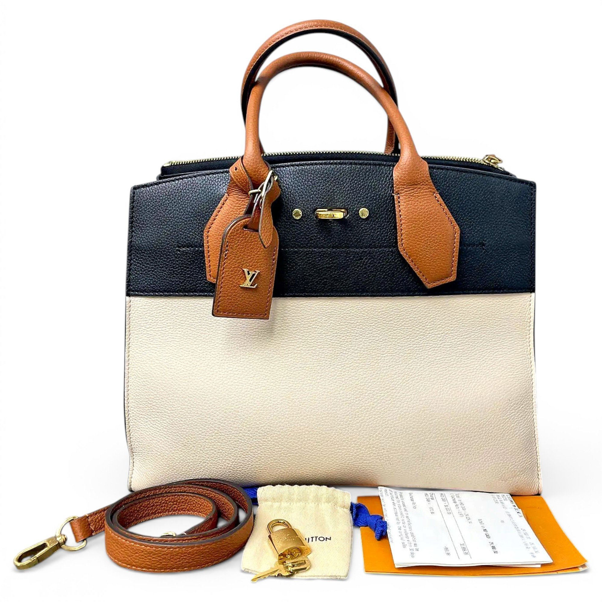 City Steamer leather handbag