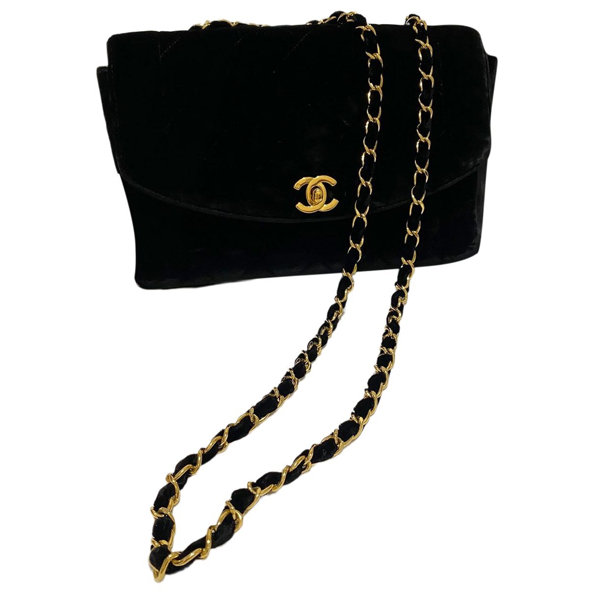 2.55 velvet handbag