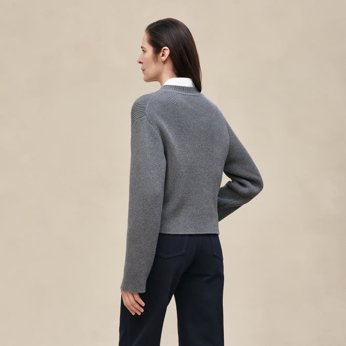Gris Osmium Long-sleeve Sweater