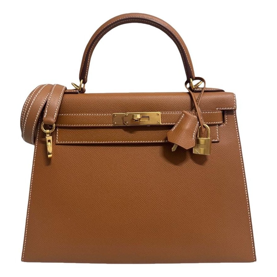 Kelly 28 leather crossbody bag