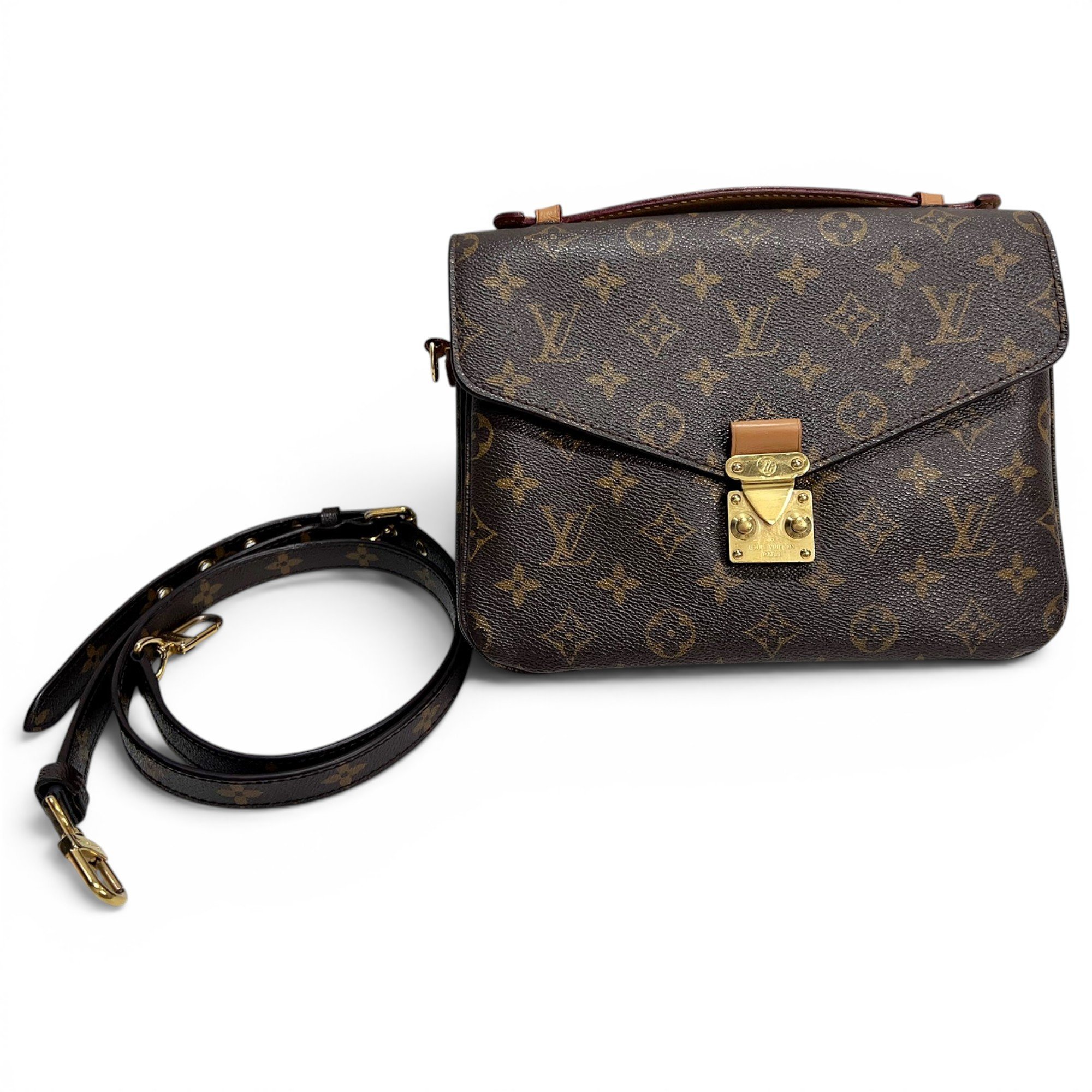 Metis leather crossbody bag