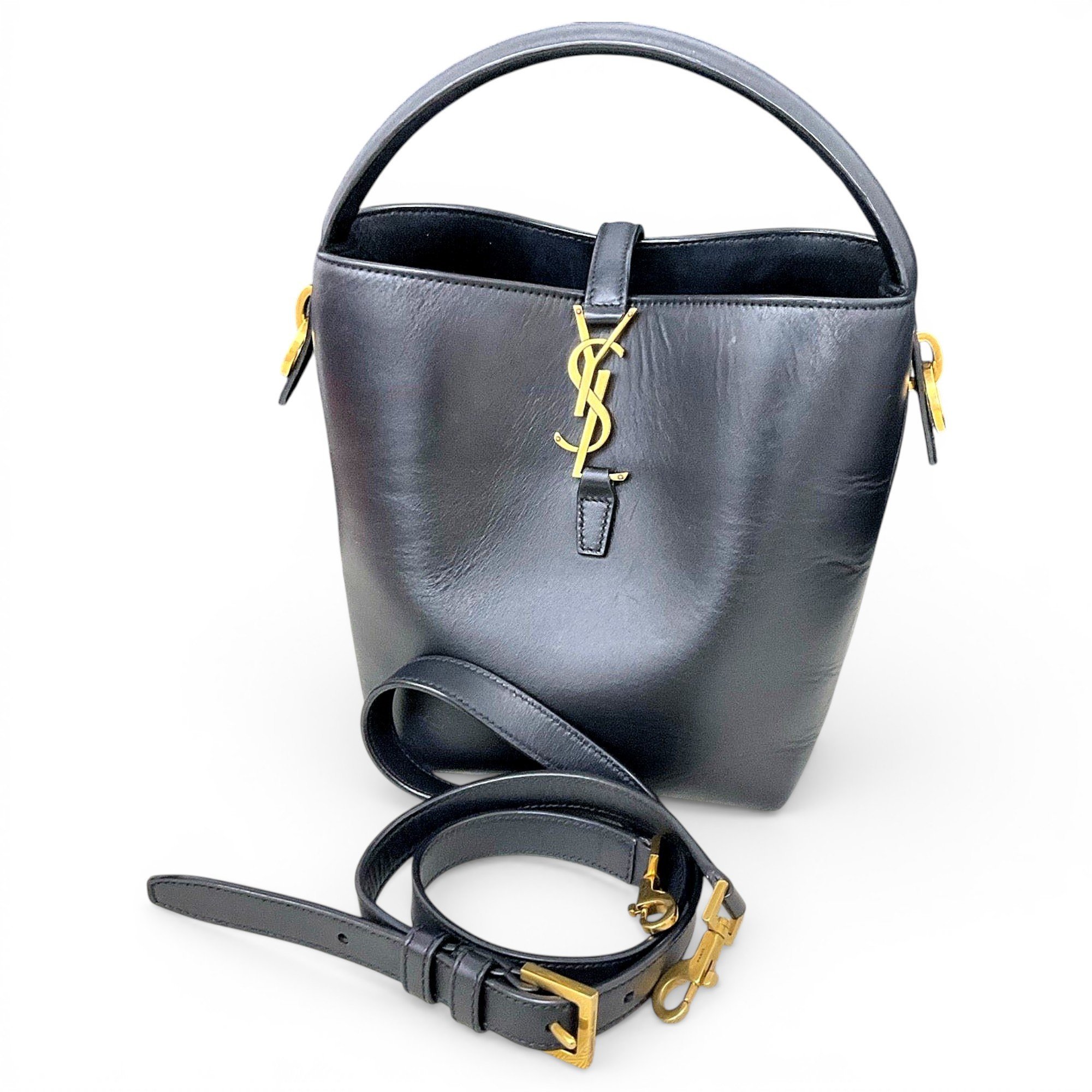 Leather mini bag
