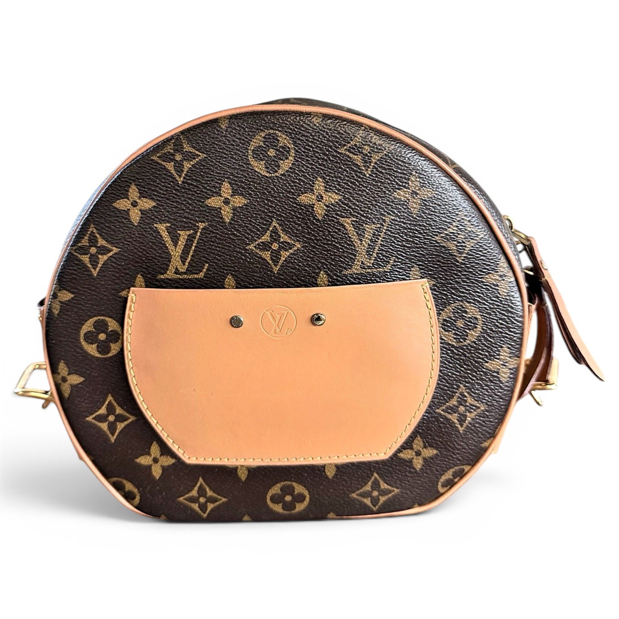 Boîte chapeau souple leather crossbody bag