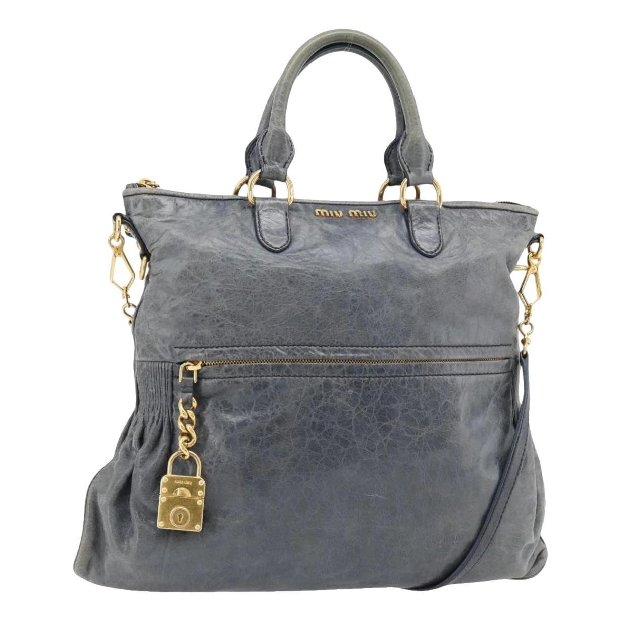 Leather handbag