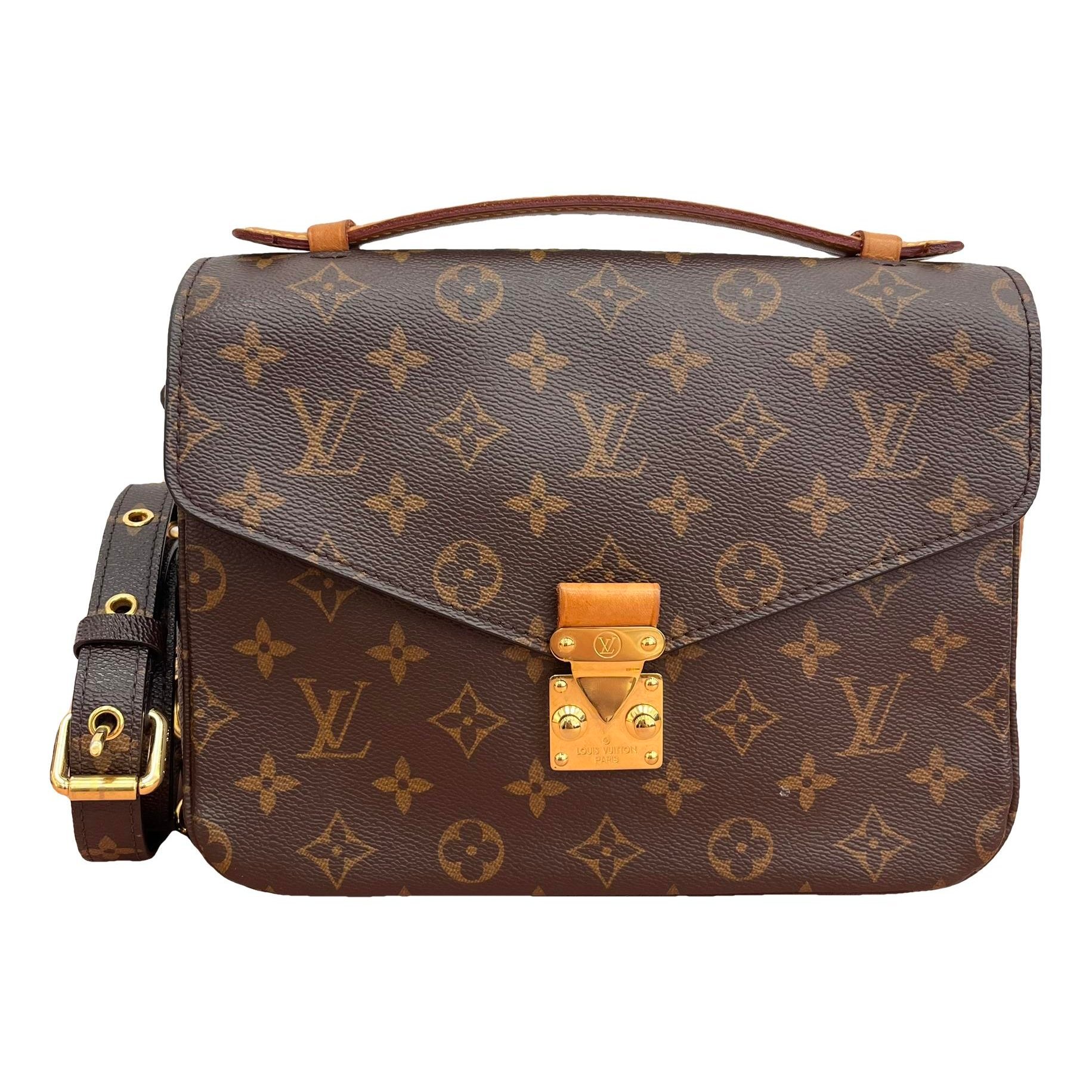 Metis leather handbag