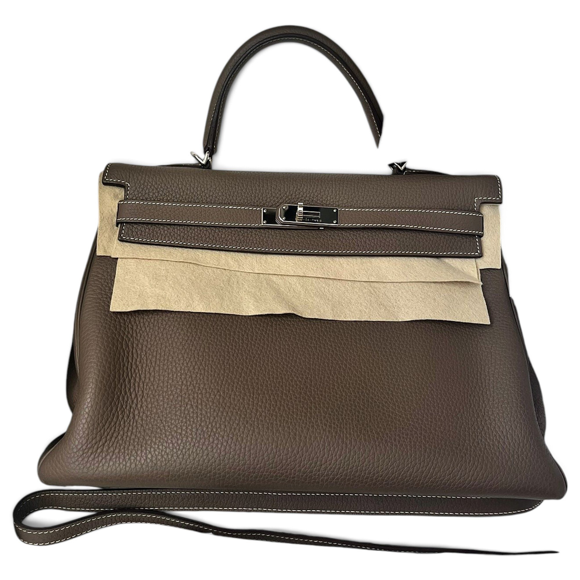 Kelly 35 leather handbag