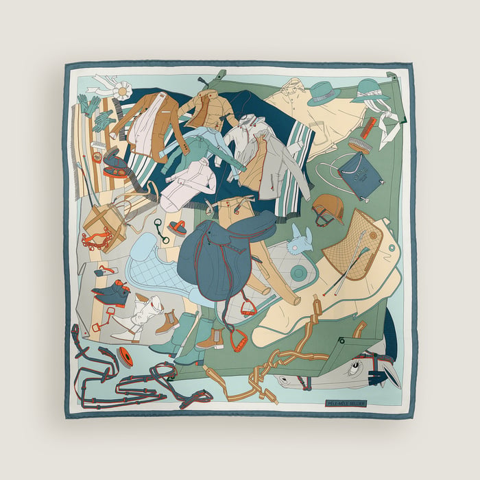 Pele-mele Sellier Scarf 70