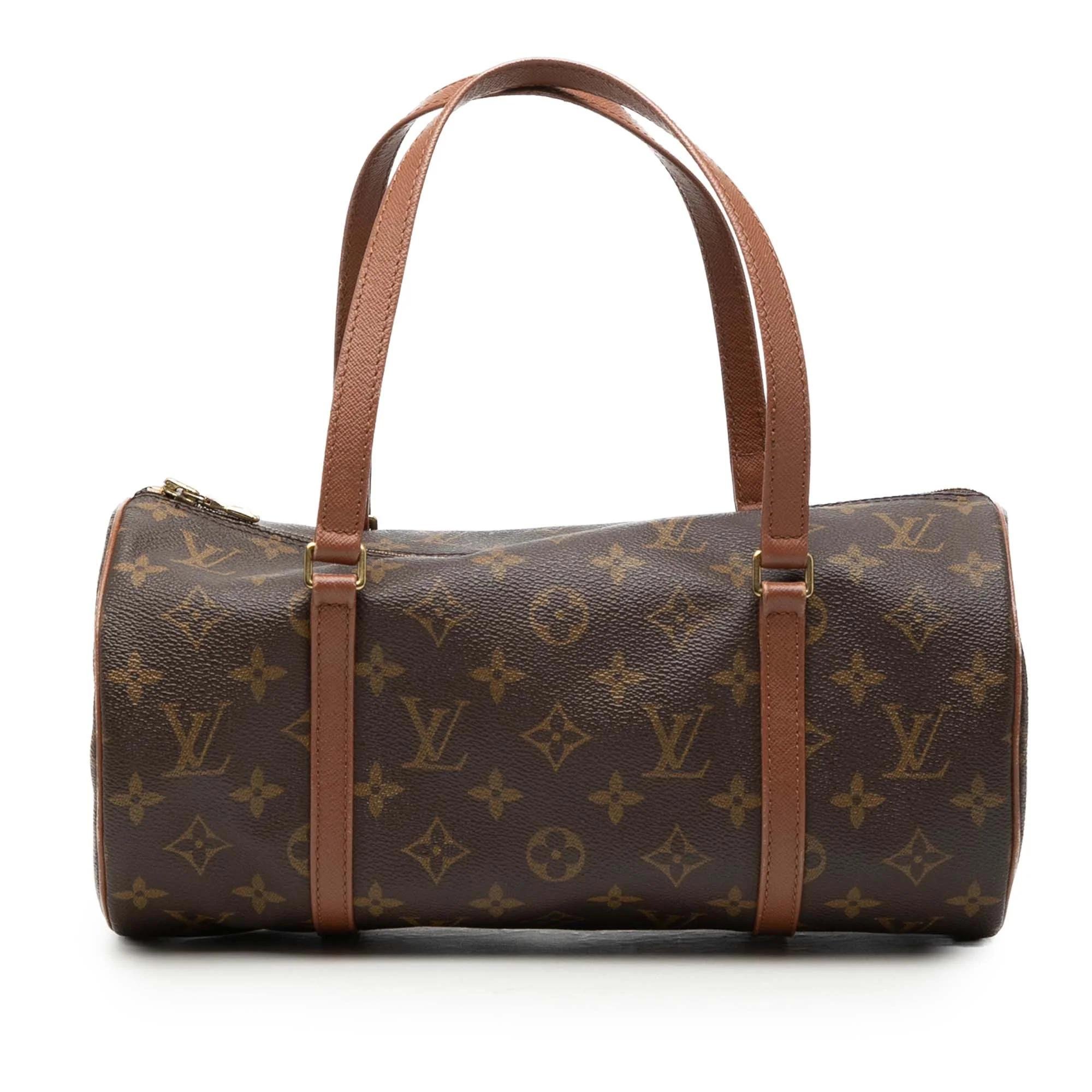 Papillon leather handbag
