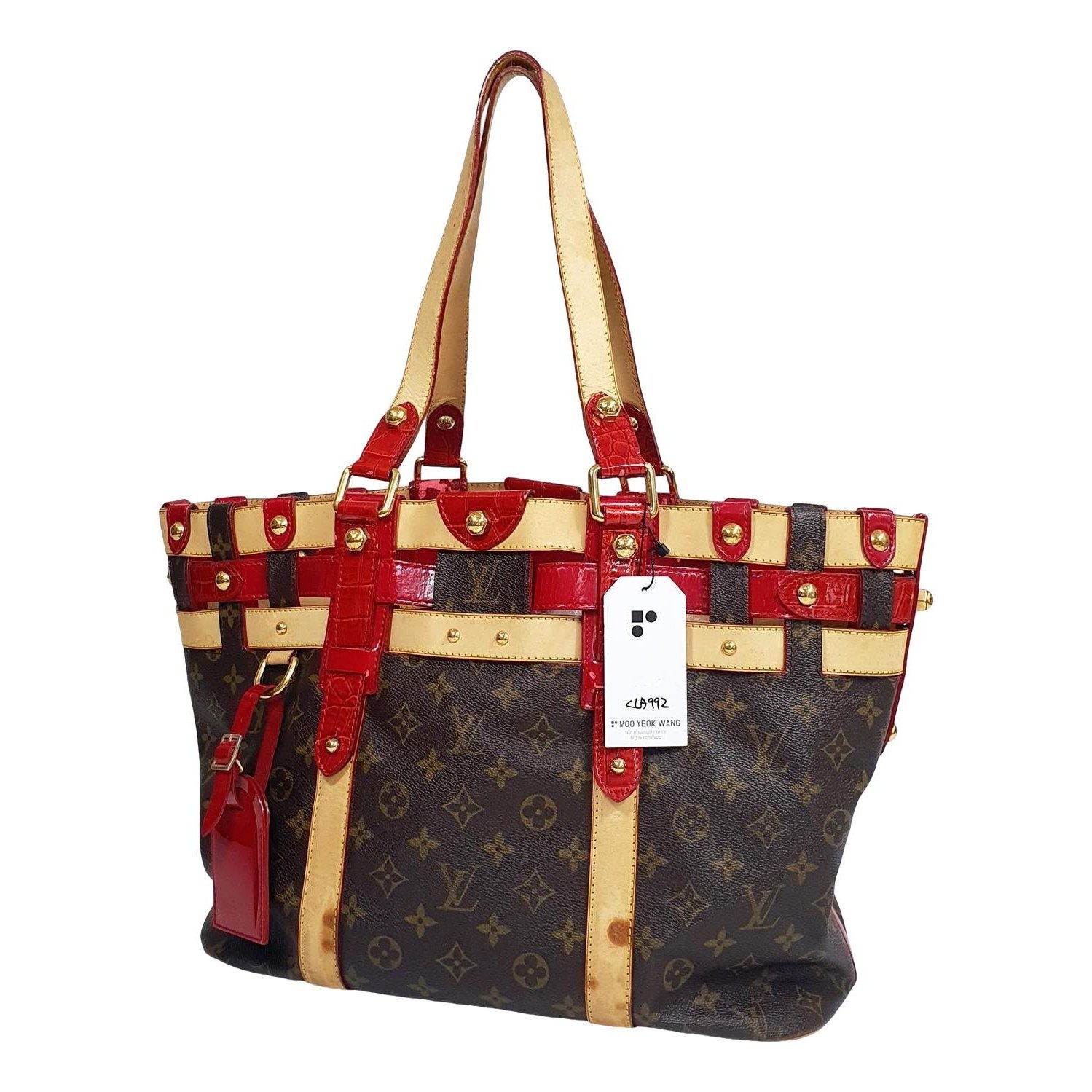 Leather handbag