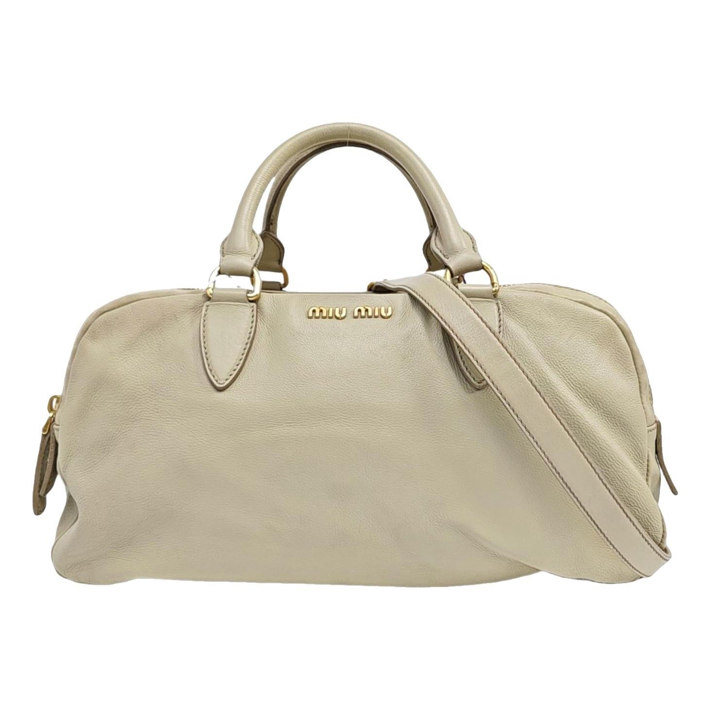 Leather handbag
