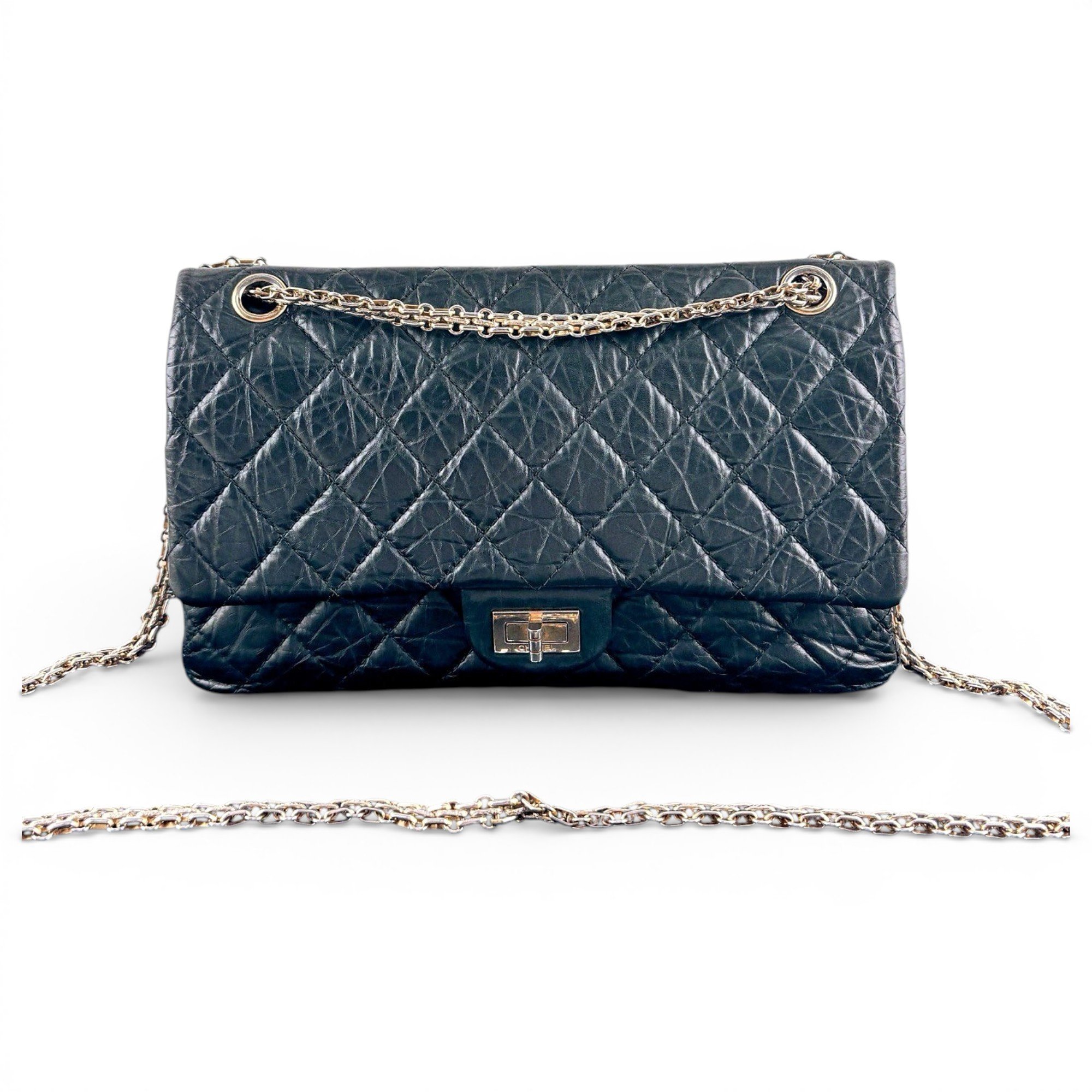 2.55 leather handbag