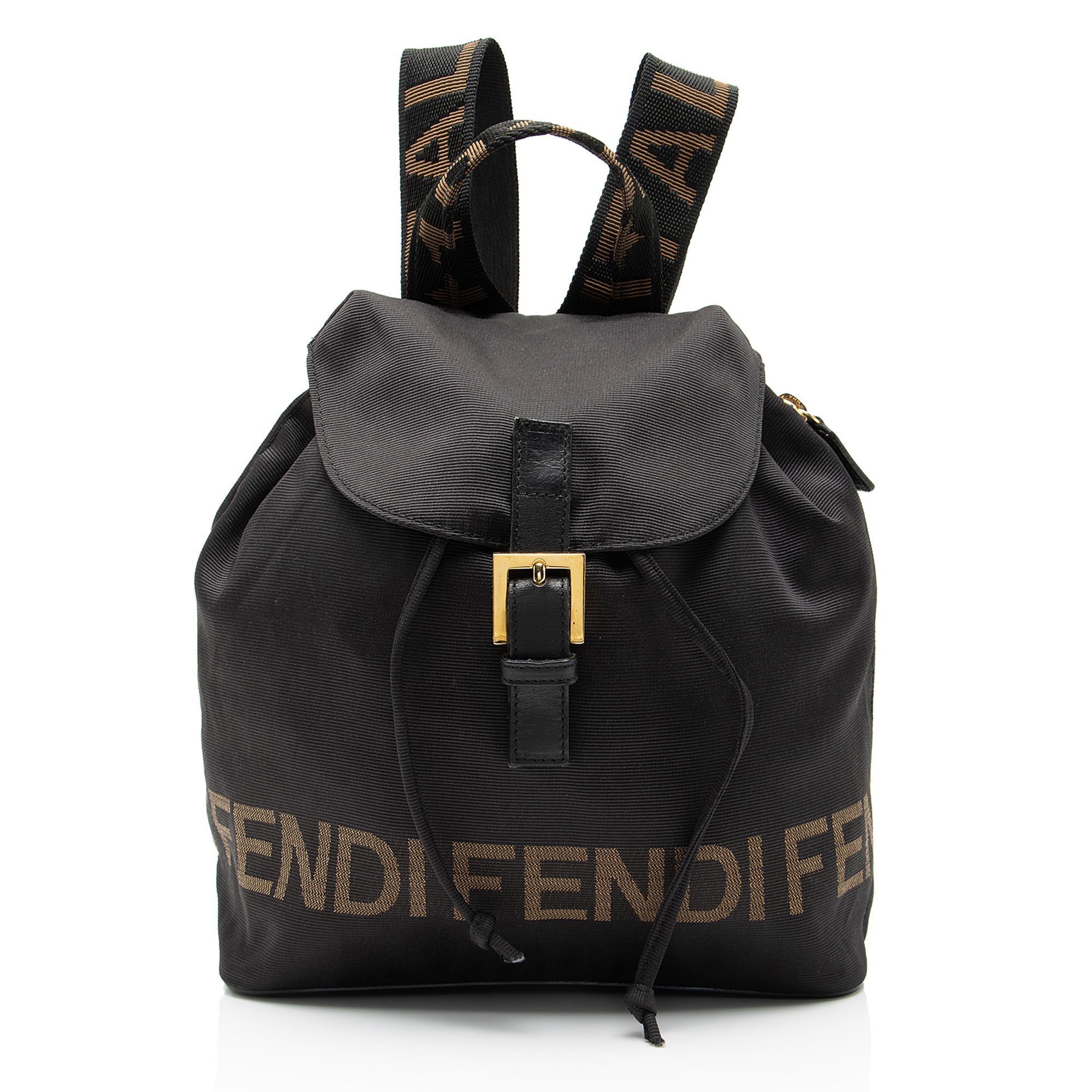 Leather backpack