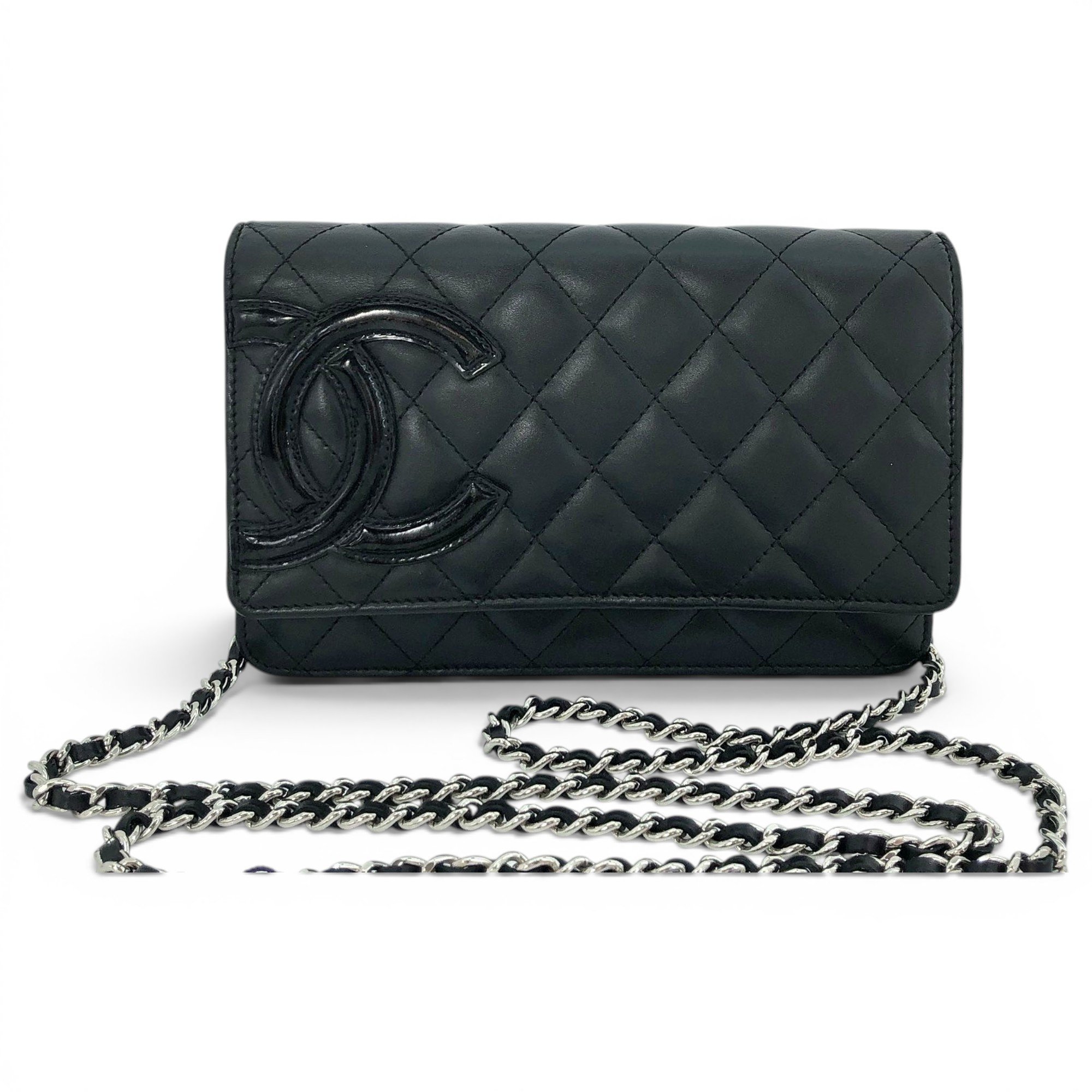 Wallet On Chain Timeless/Classique leather crossbody bag