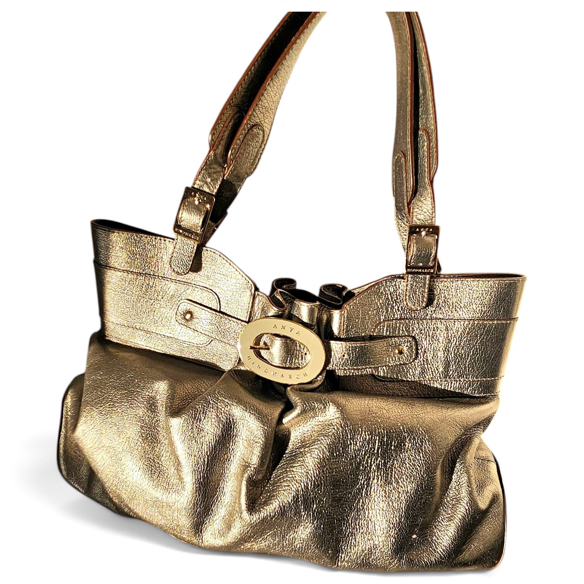 Leather tote