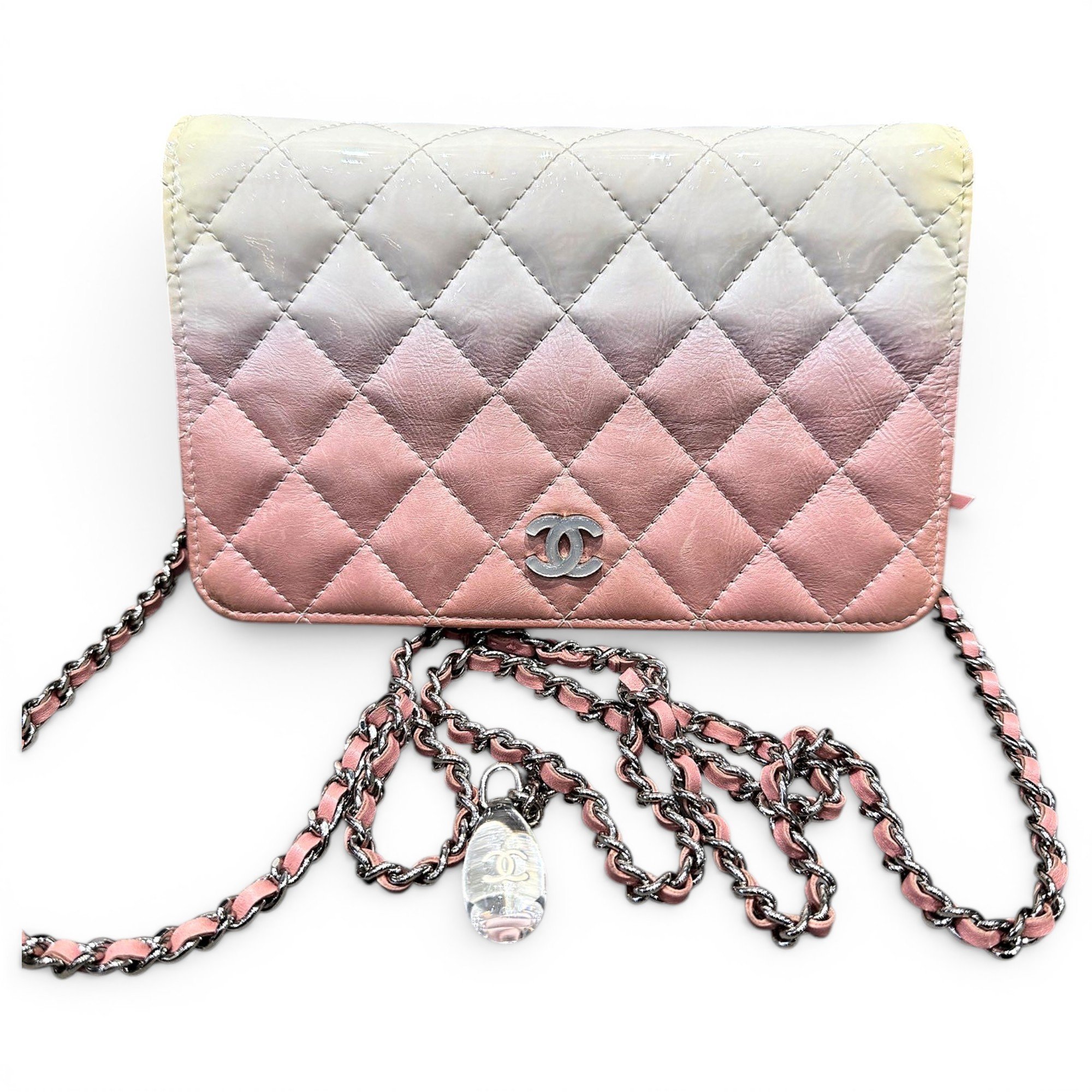 Wallet On Chain Timeless/Classique leather handbag