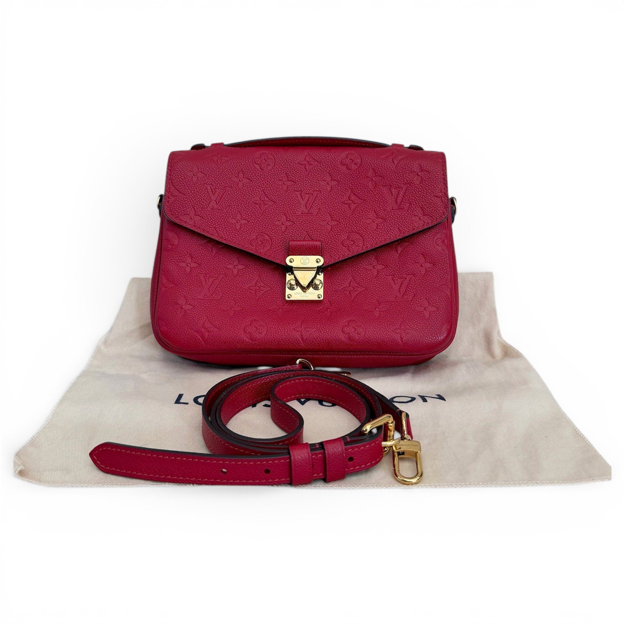 Metis leather handbag
