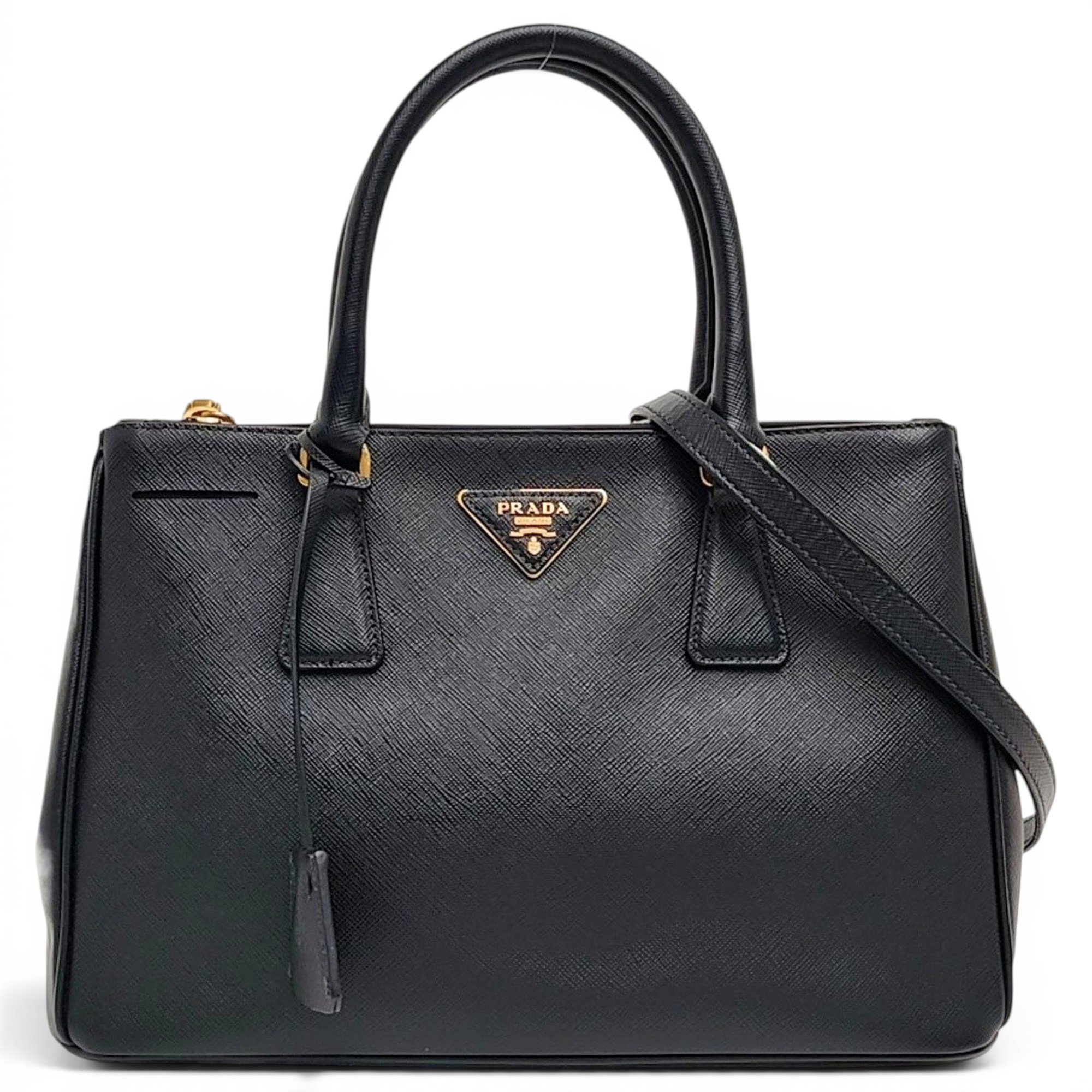 Galleria leather handbag