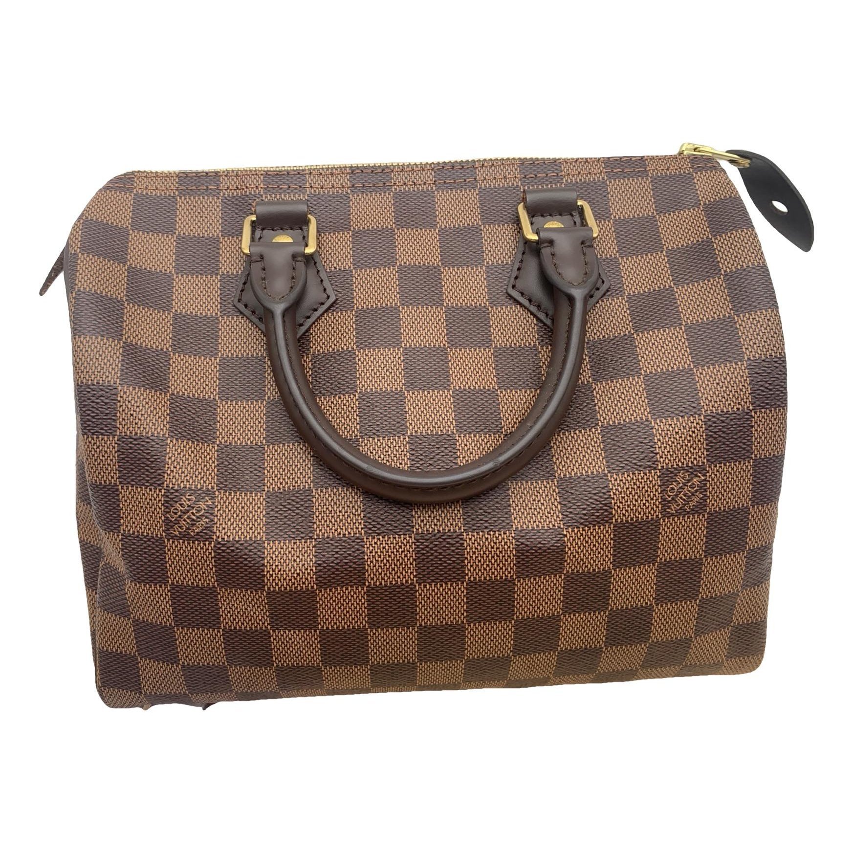 Speedy leather handbag