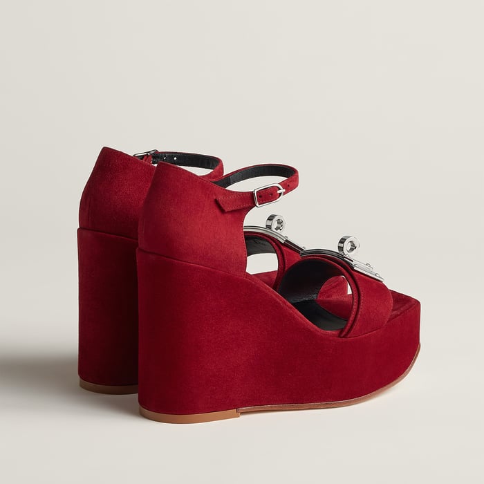 Rouge H Sandália Hilda 80