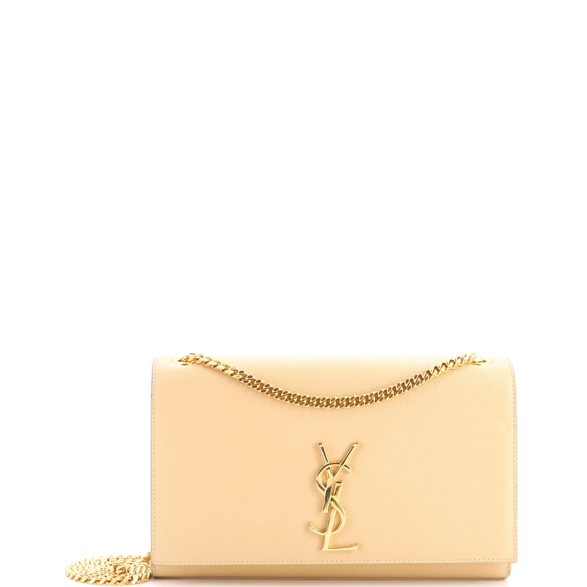 Classic Monogram Crossbody Bag Grainy Leather Medium