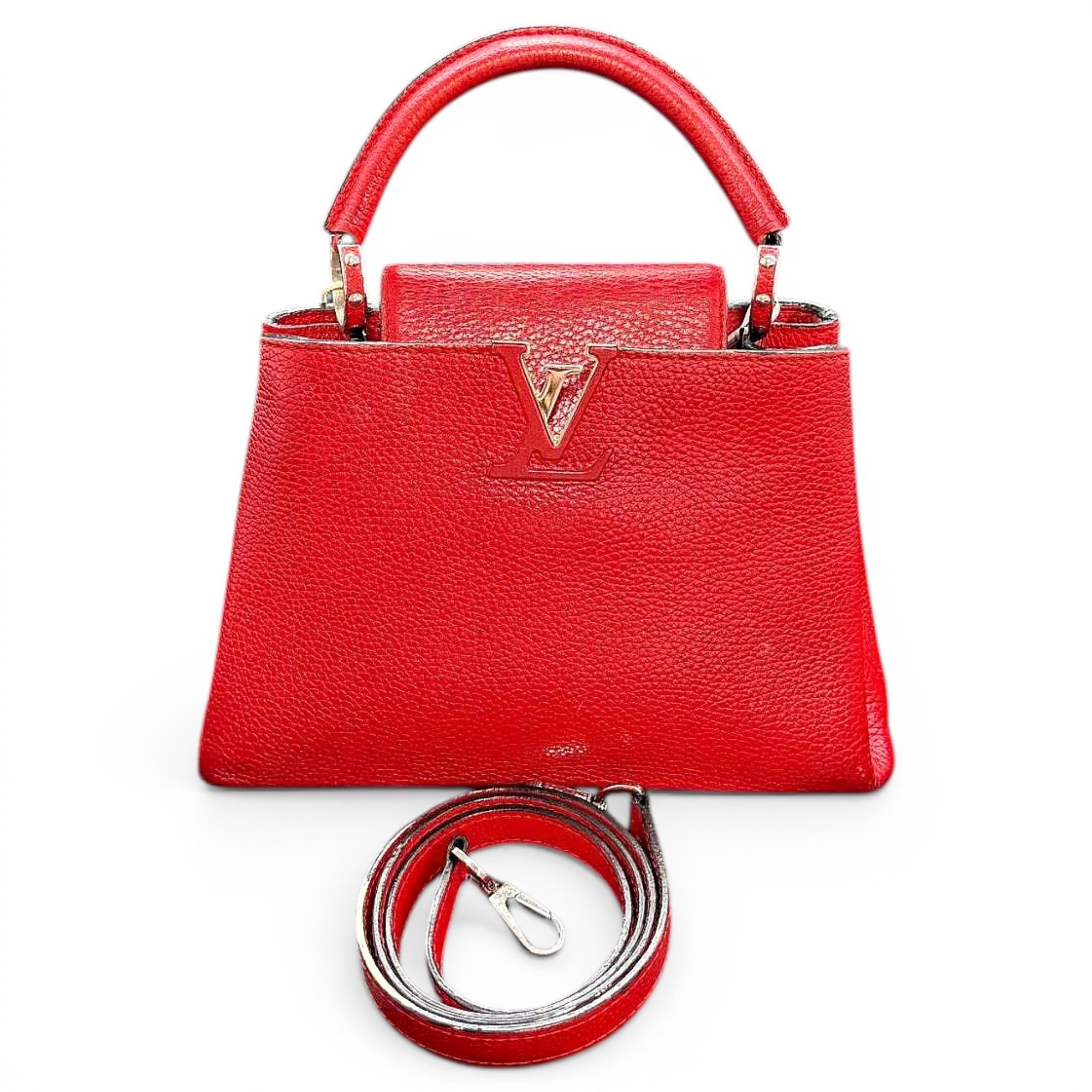 Capucines leather handbag