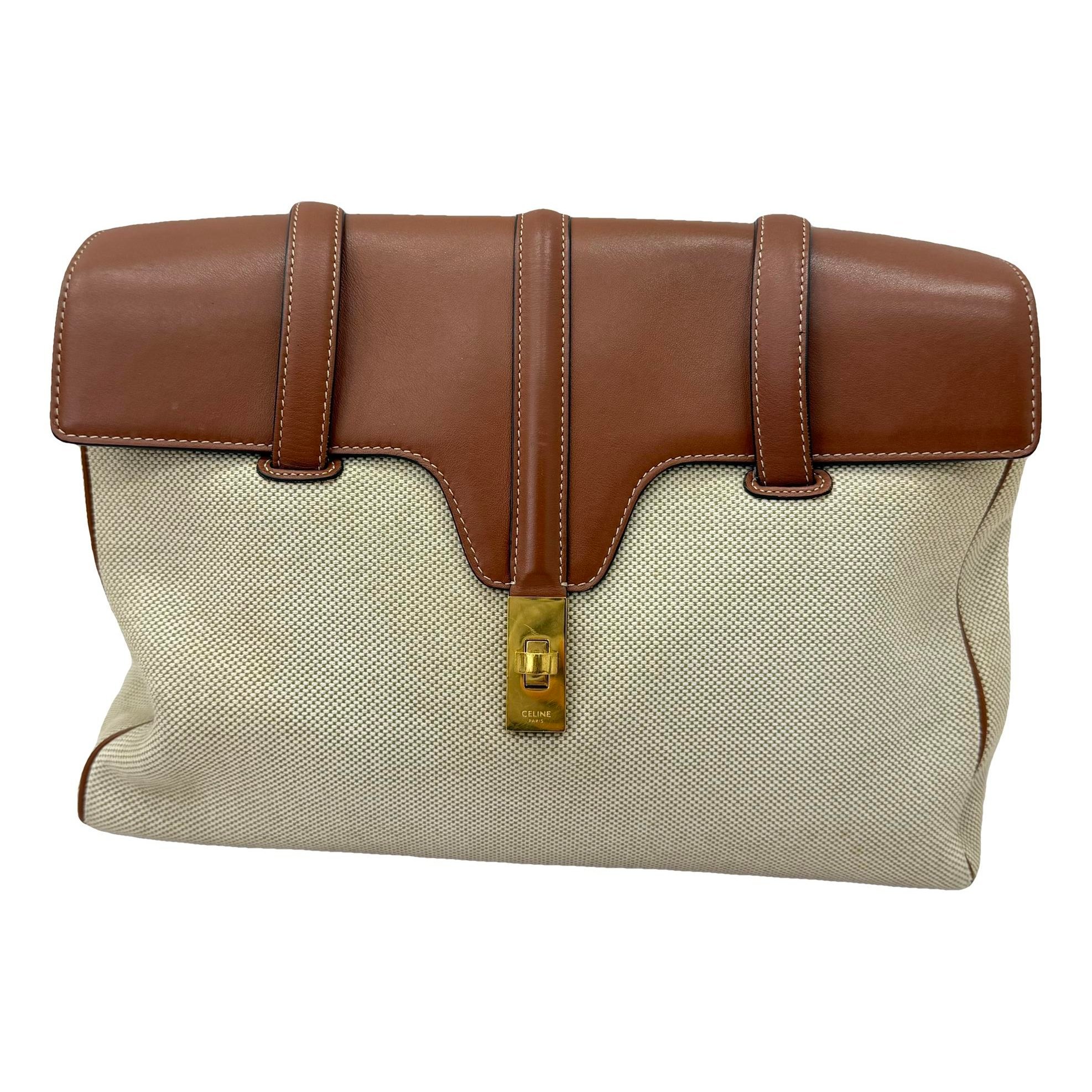 Sac 16 leather handbag