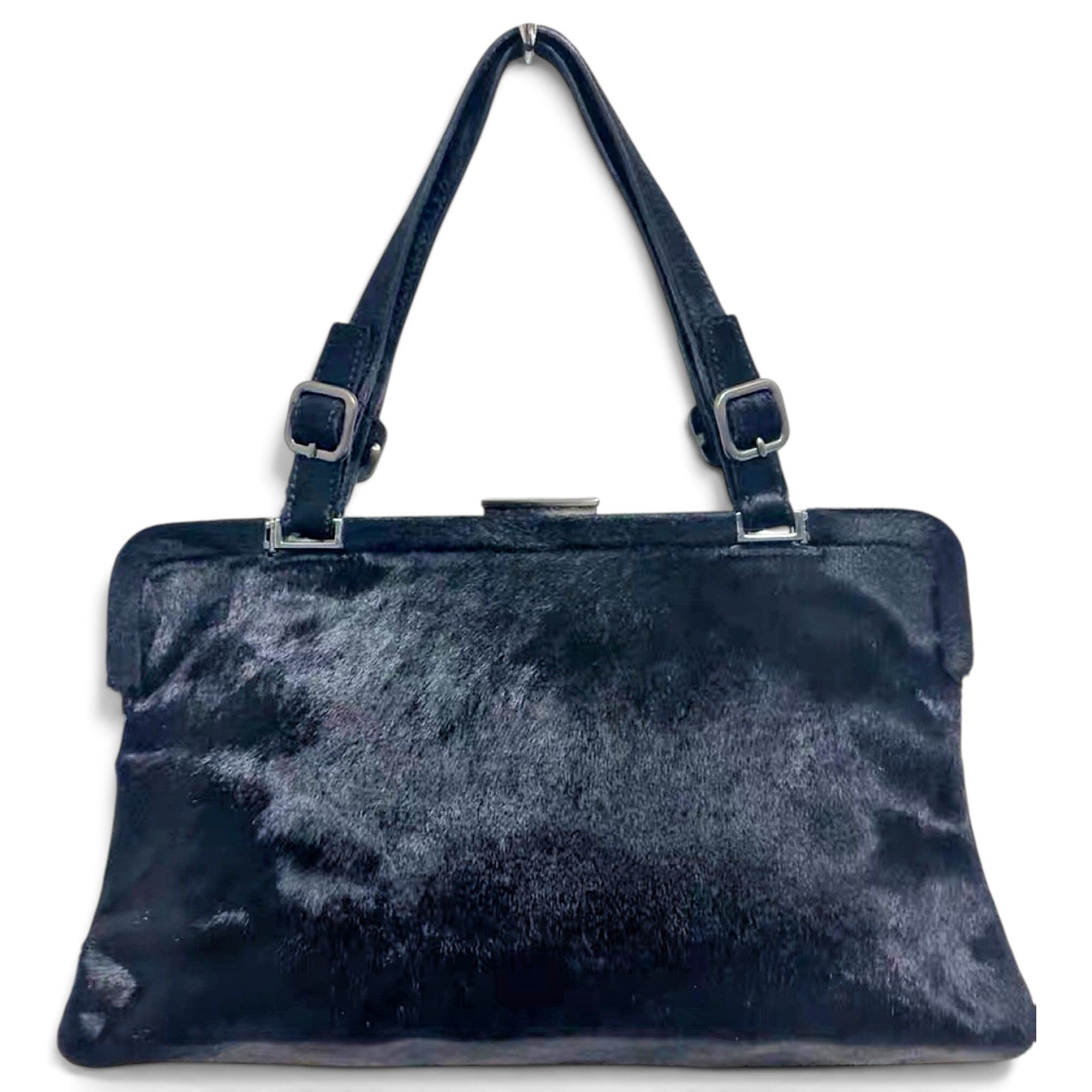Soft pony-style calfskin handbag