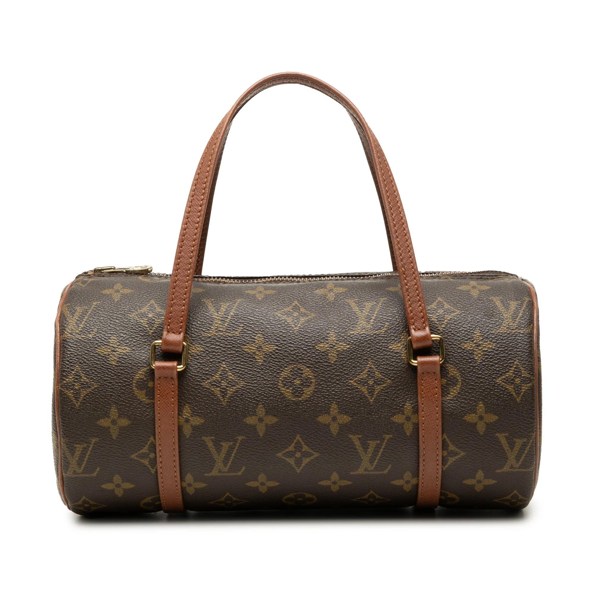 Papillon leather handbag
