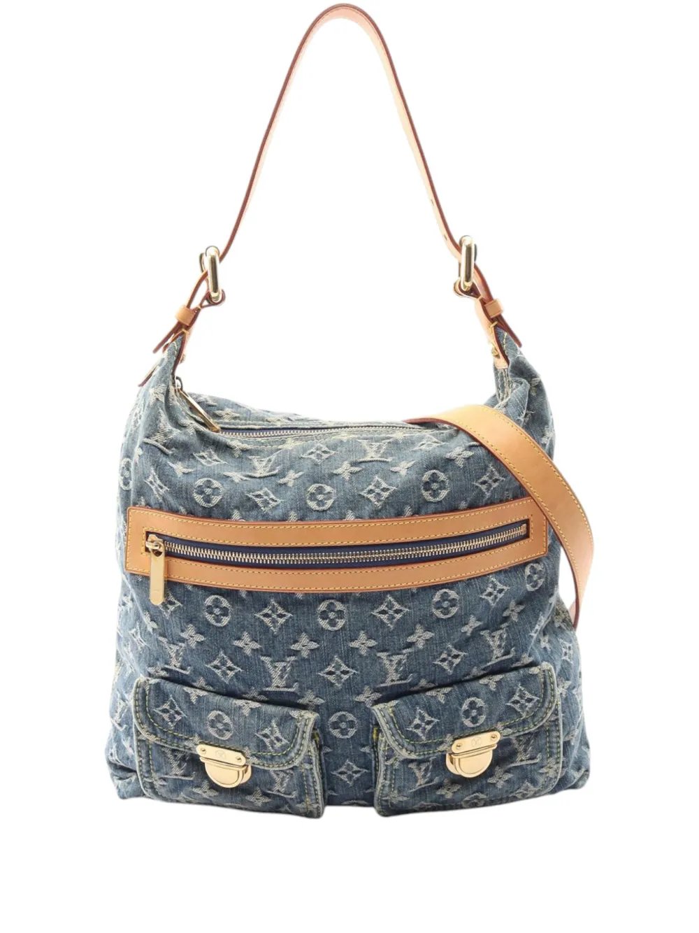 2005 Monogram Denim Baggy GM shoulder bag