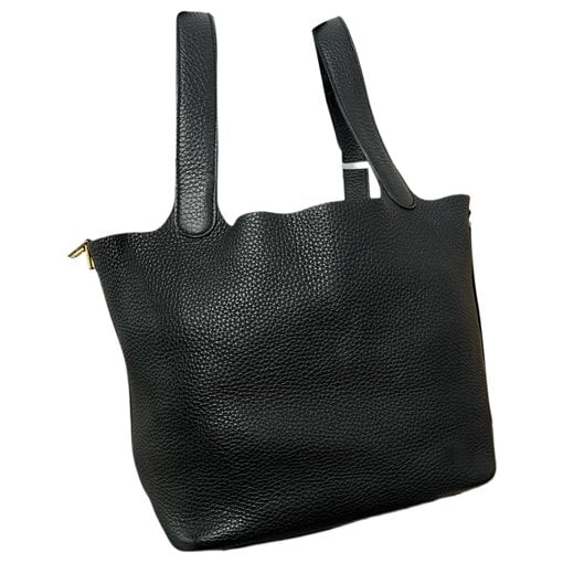 Picotin leather handbag