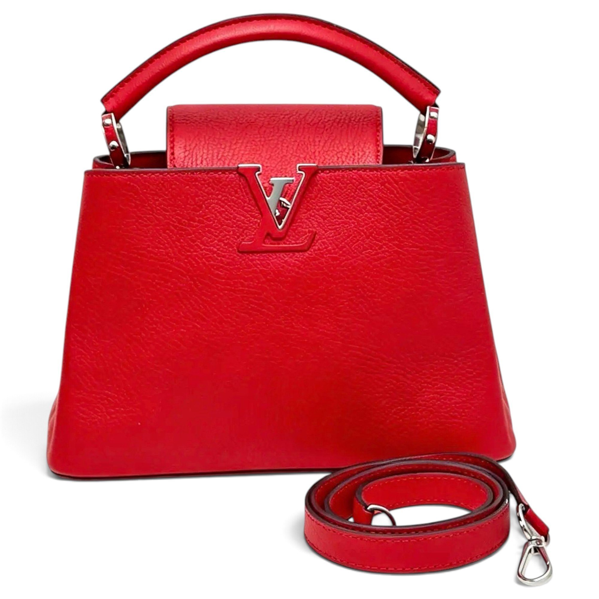Capucines leather handbag