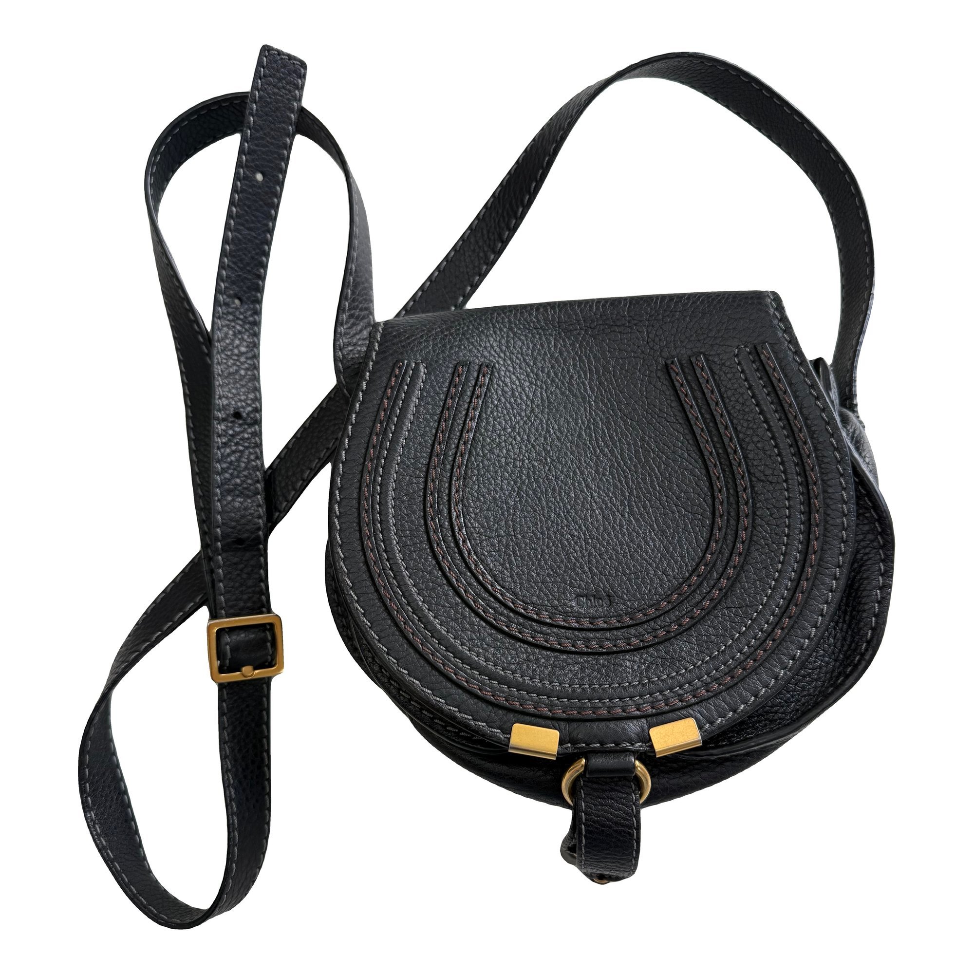Marcie leather handbag