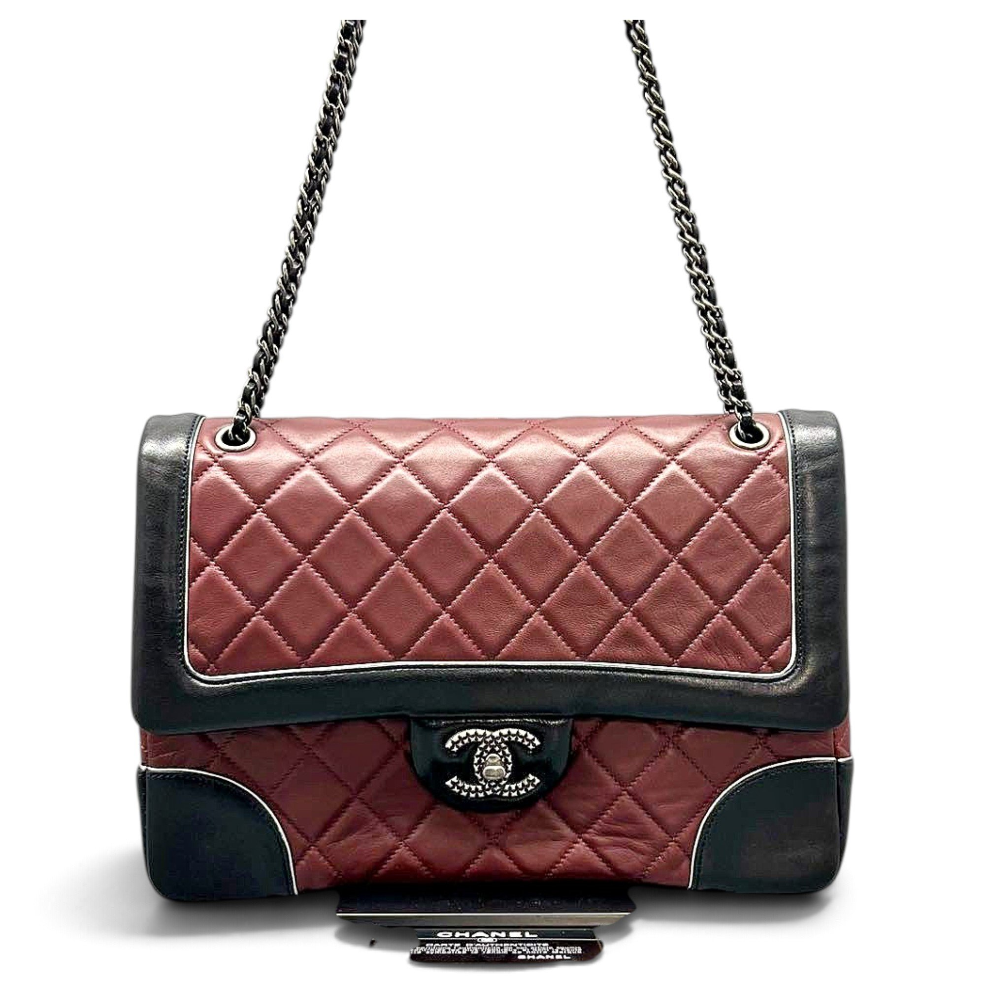 Leather backpack