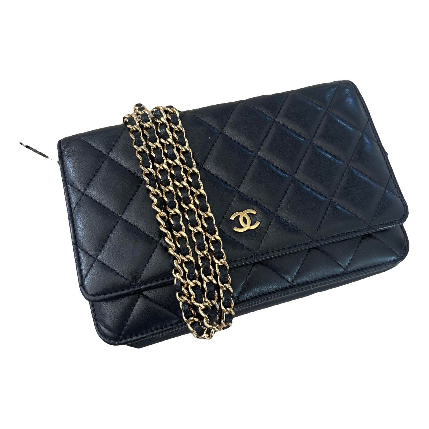 Wallet On Chain Timeless/Classique leather crossbody bag