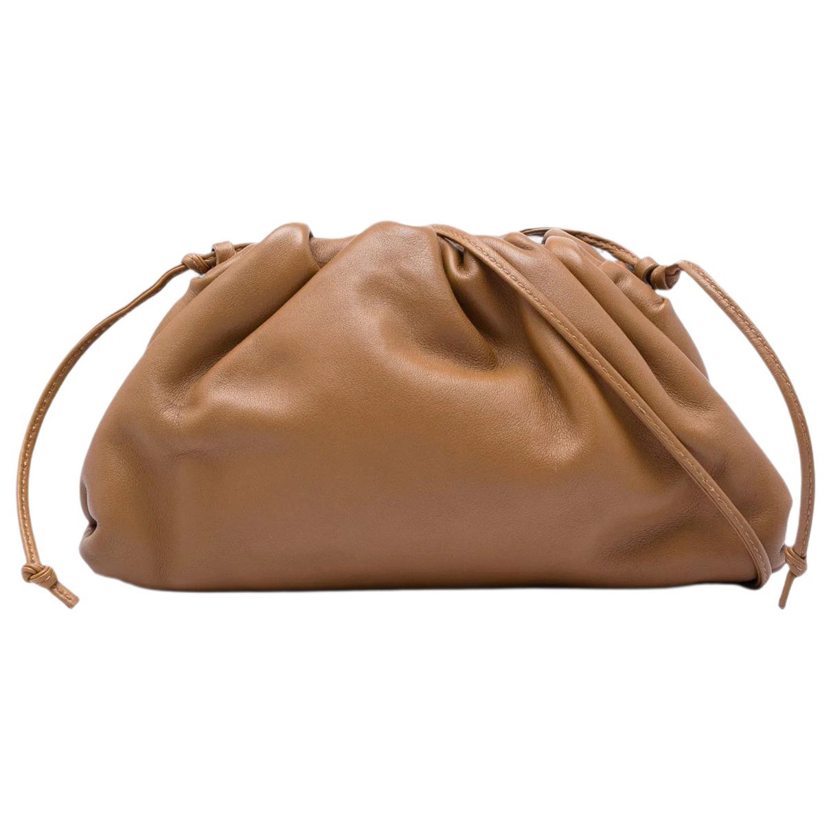 Pouch leather crossbody bag
