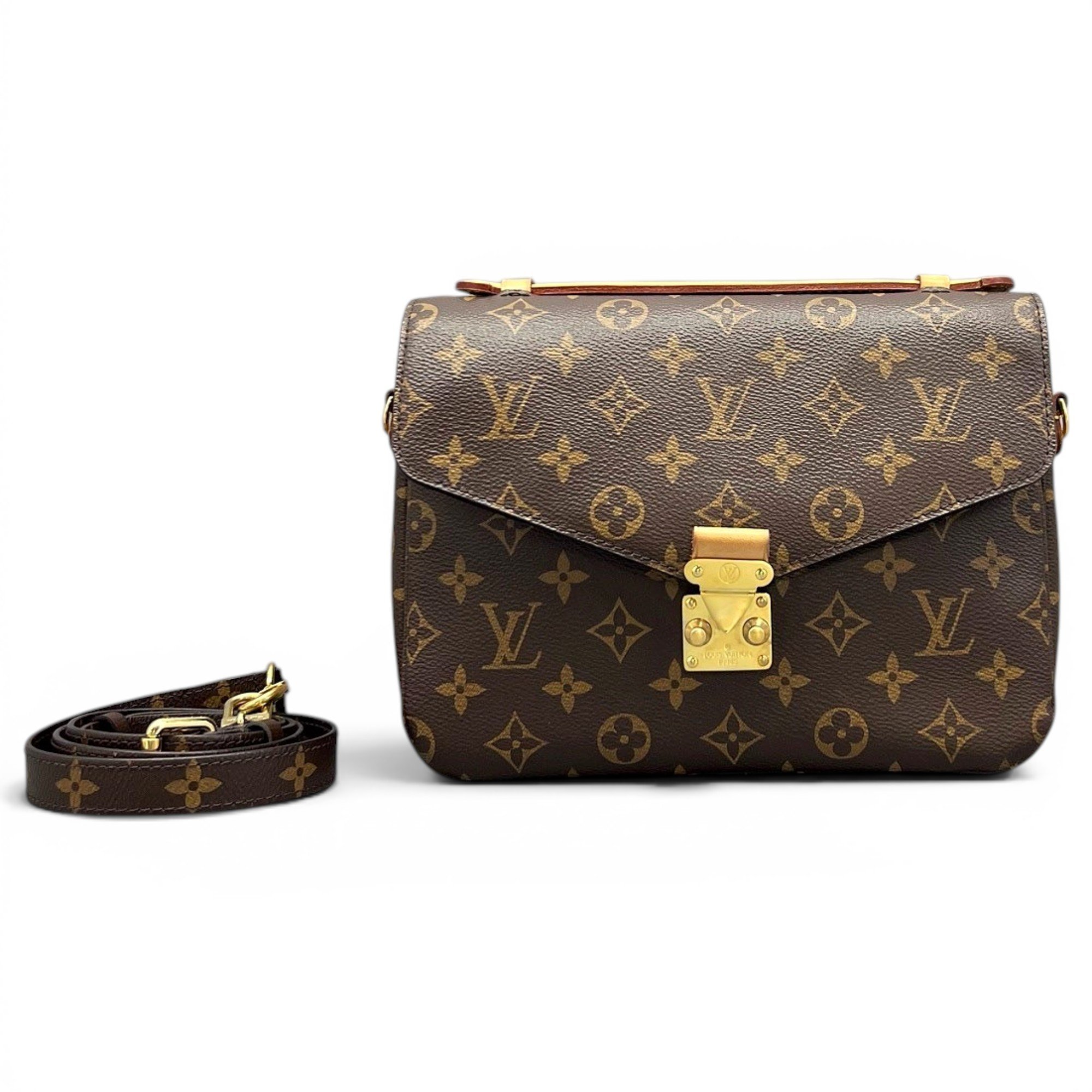 Metis leather handbag