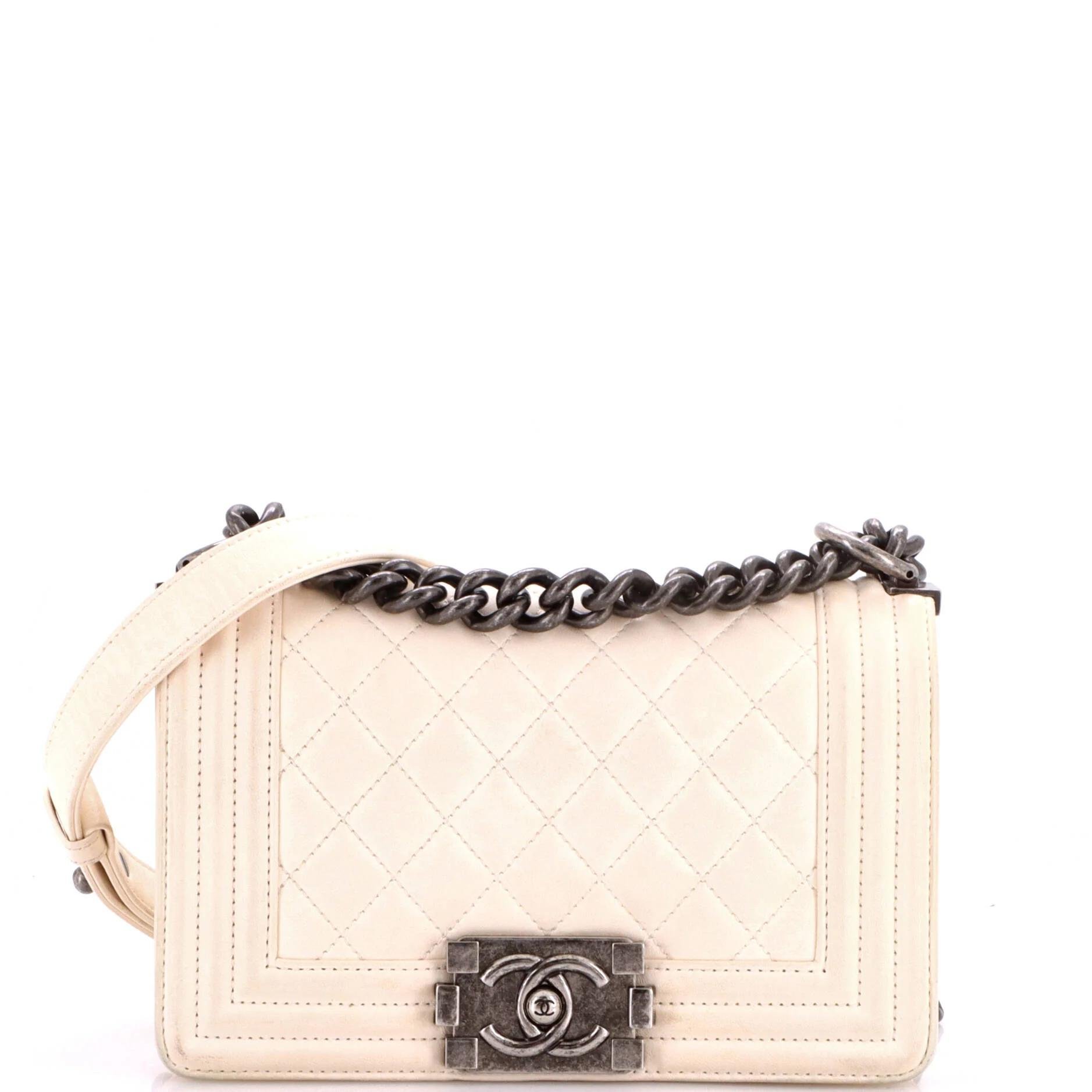 Boy leather crossbody bag