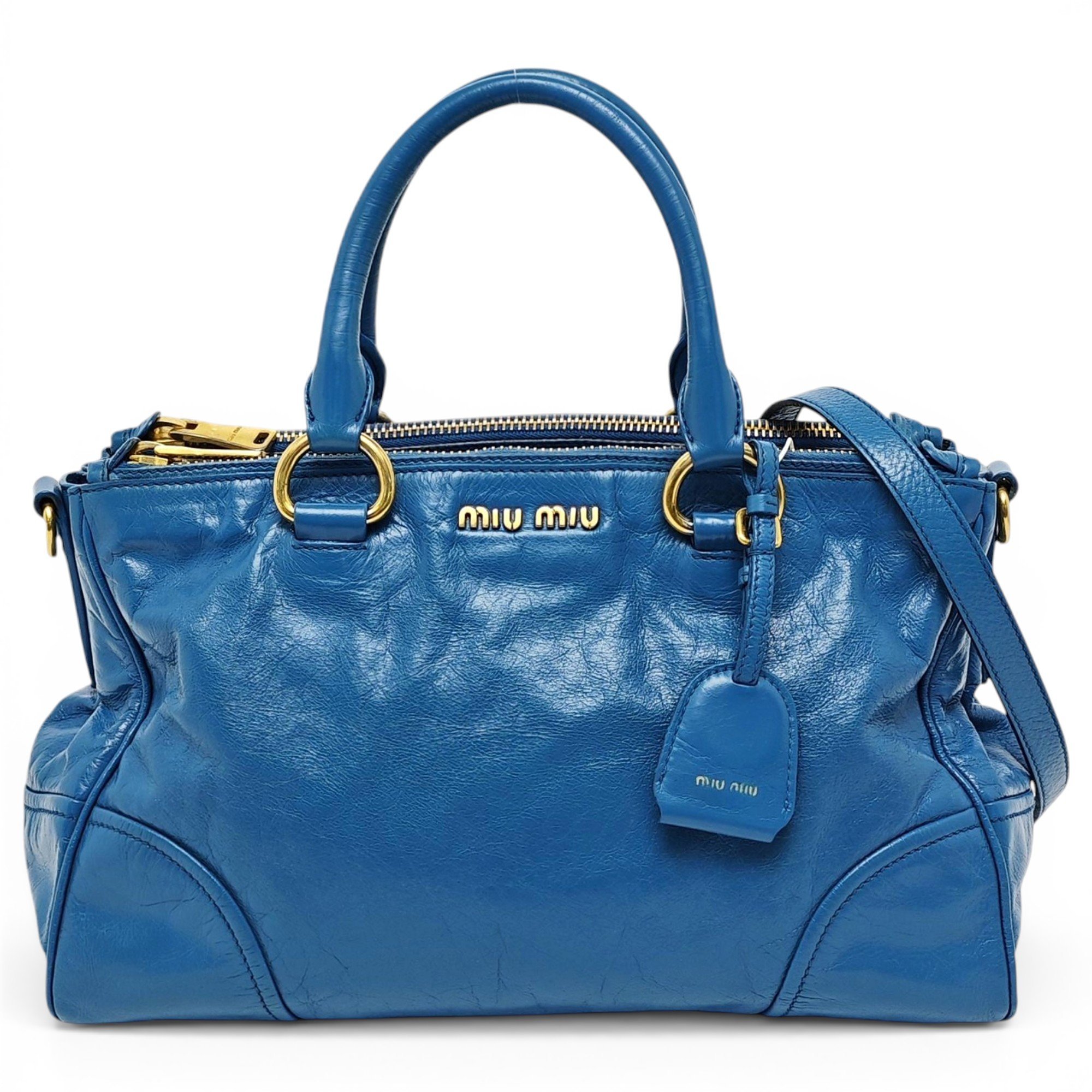 Leather handbag