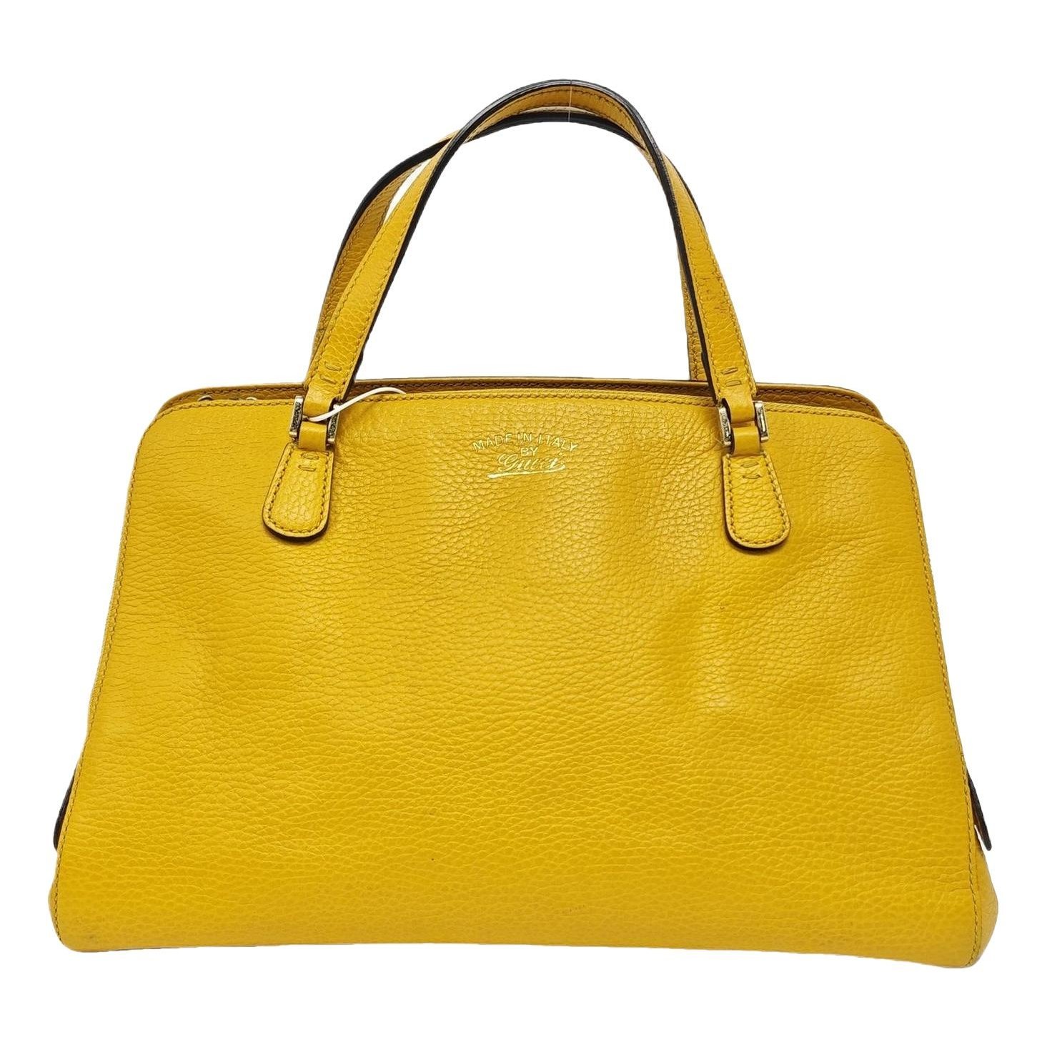 Leather handbag