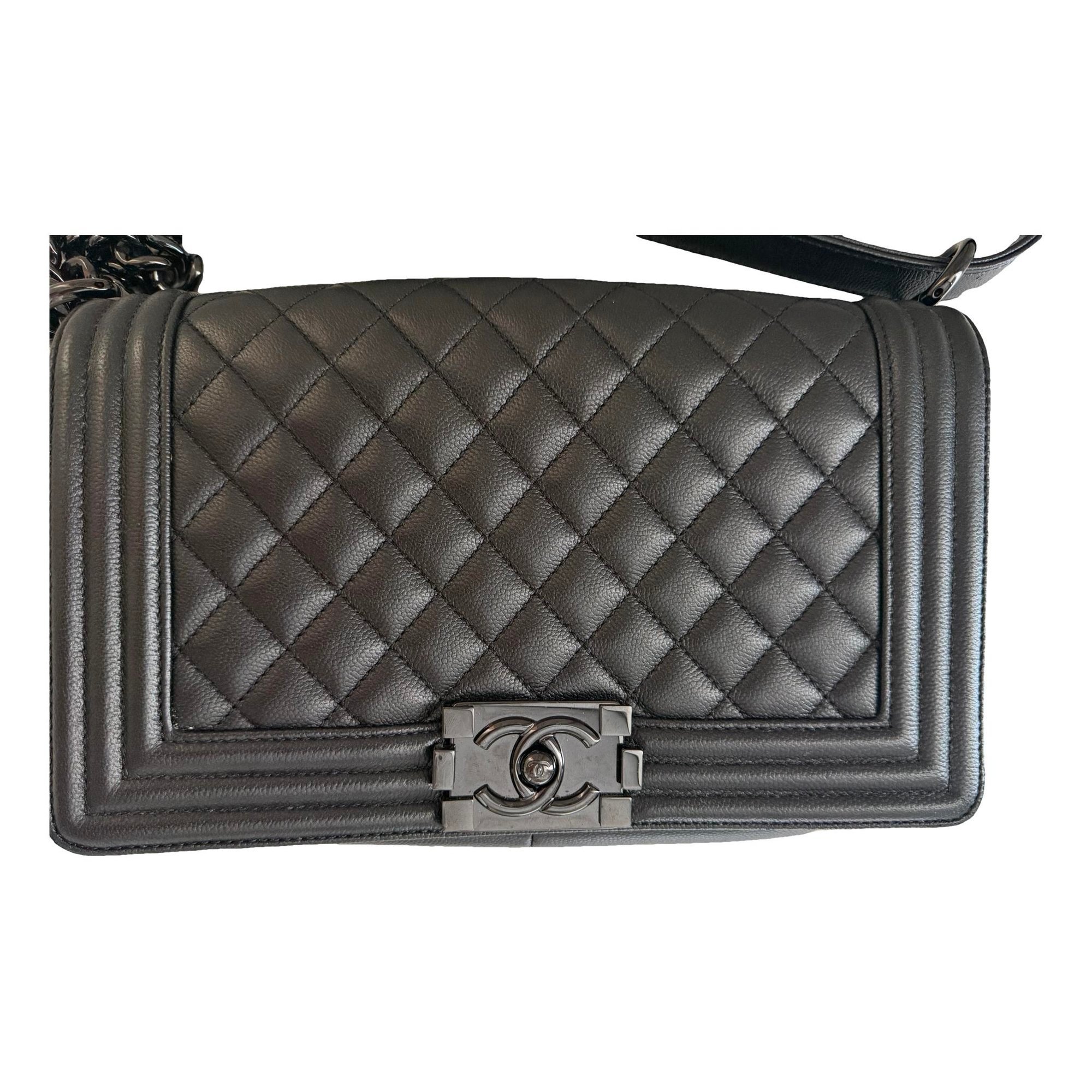 Boy leather crossbody bag