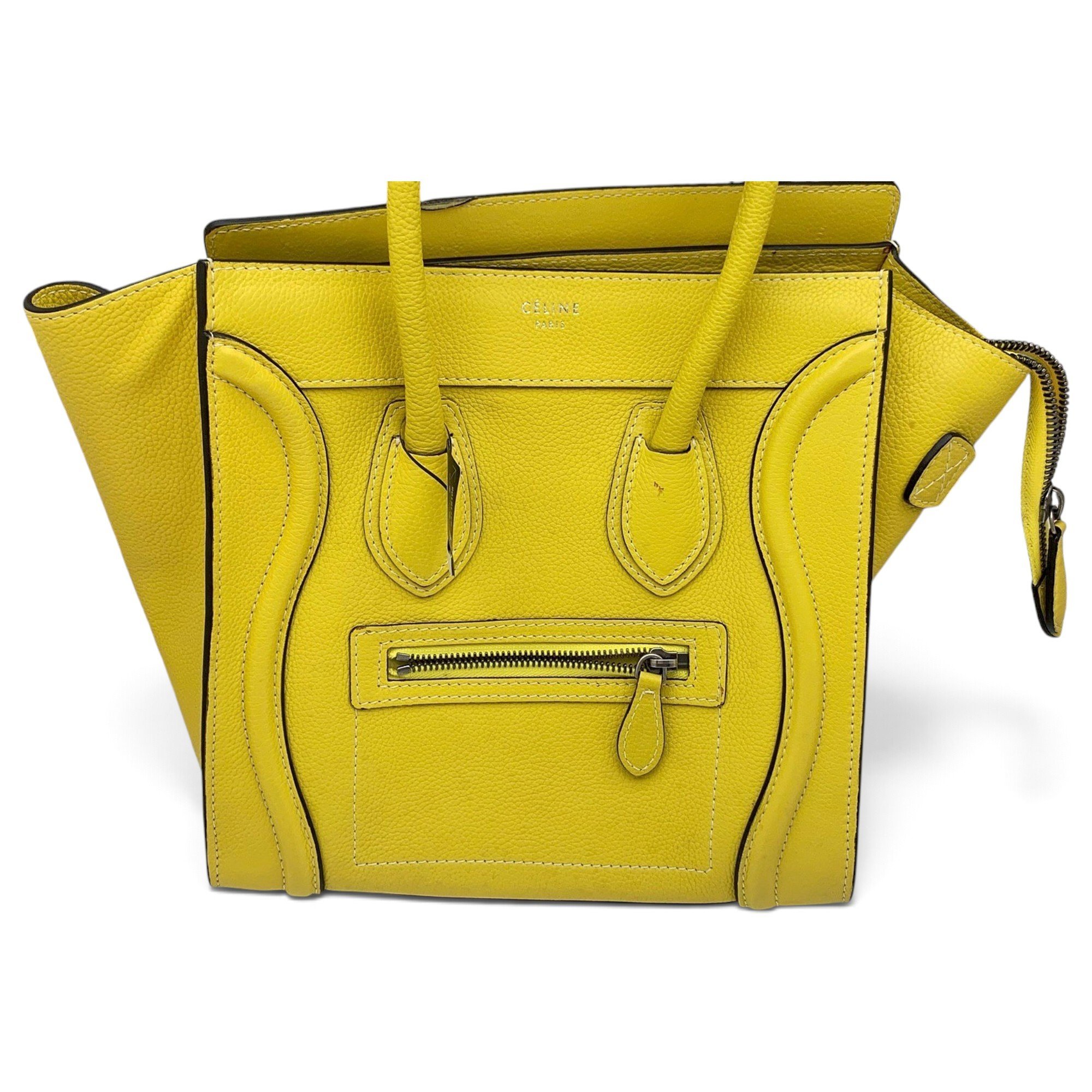 Luggage leather handbag