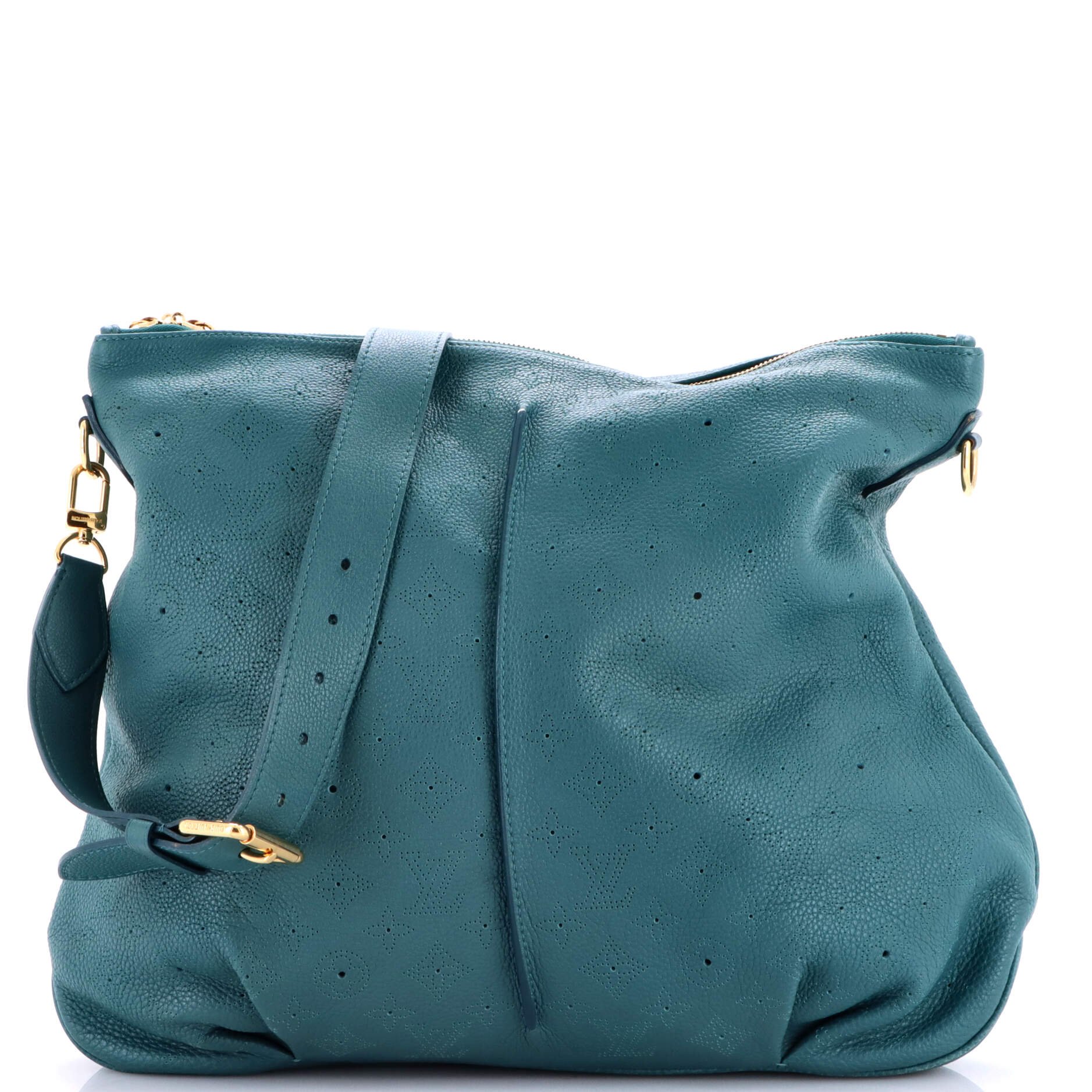 Louis Vuitton Selene Handbag Mahina Leather MM