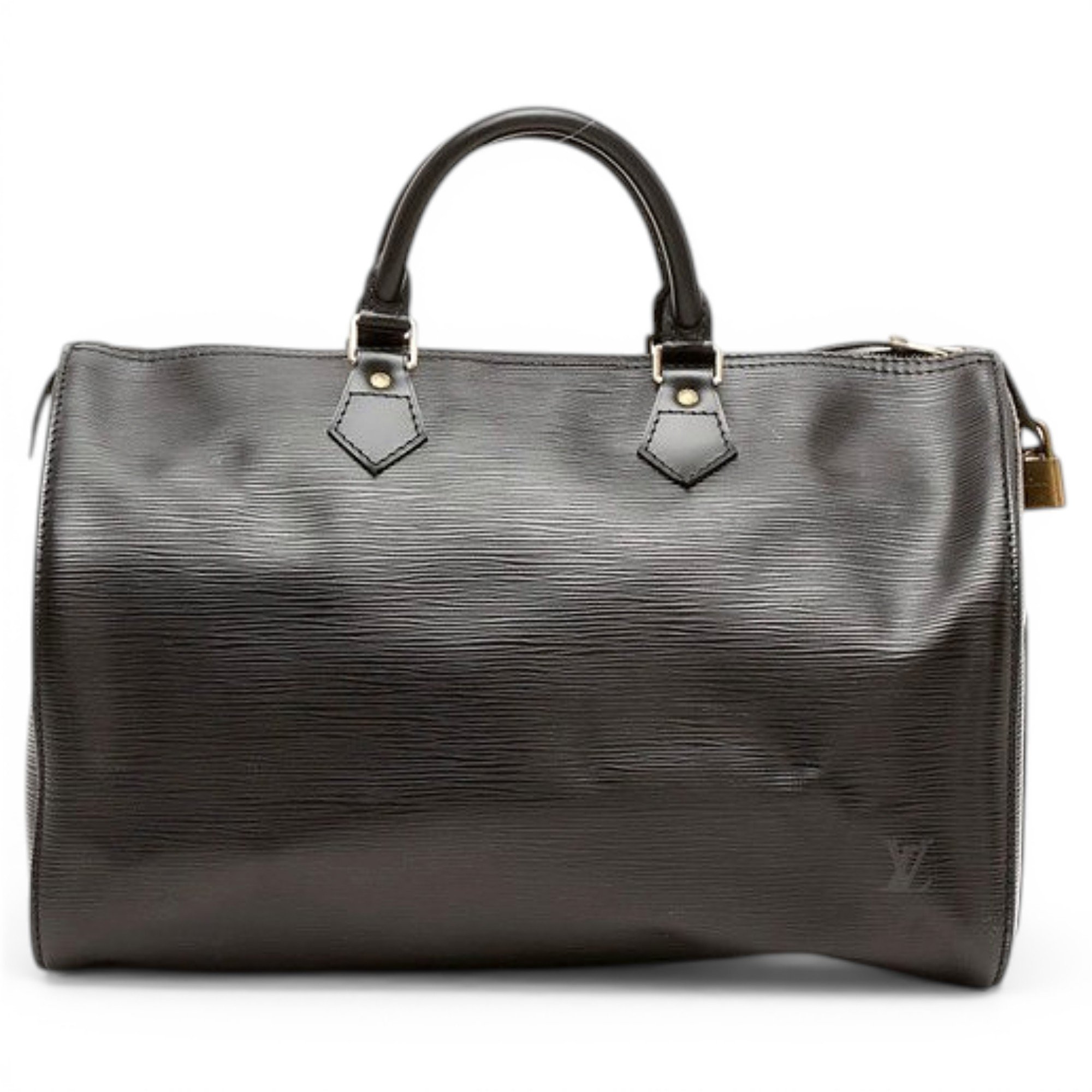 Speedy leather handbag