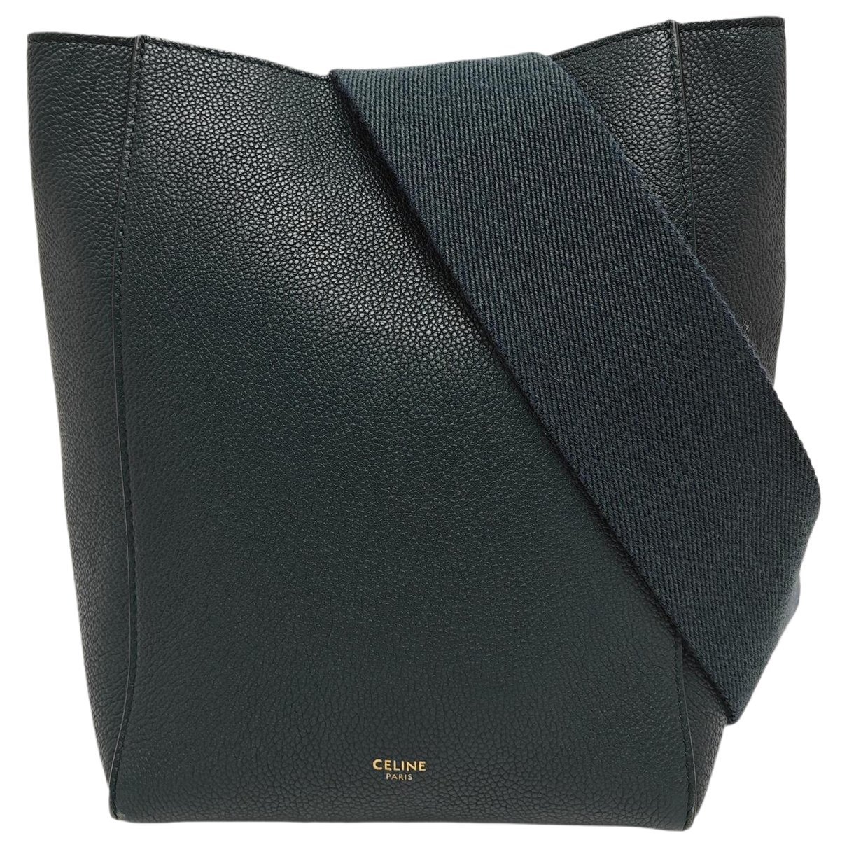 Seau Sangle leather handbag