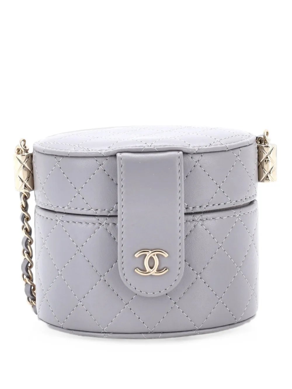 CC Allure Vanity Case with Chain Quilted Lambskin Mini crossbody bag